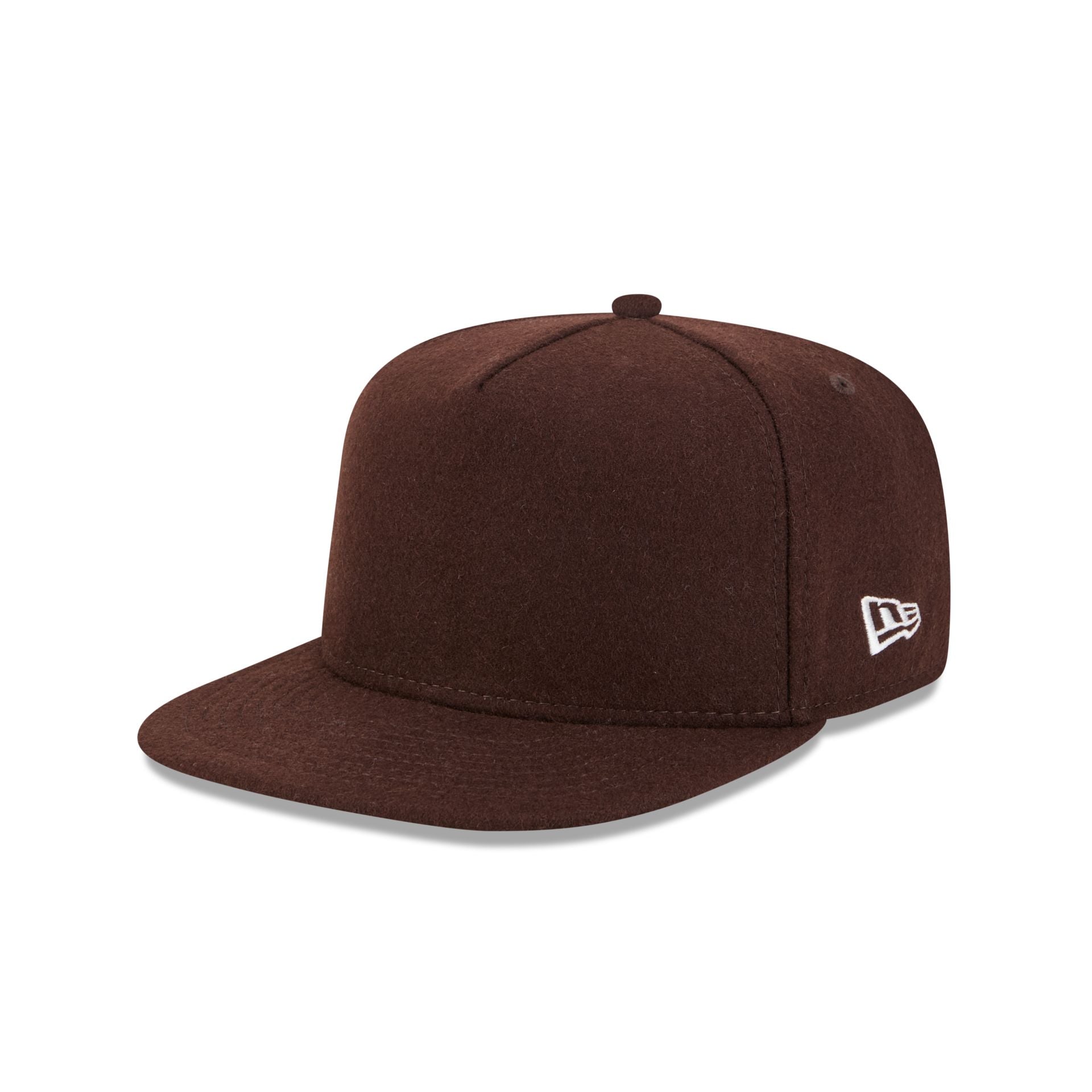 New Era Blank 59fifty Hats New Era Cap Walnut Melton Wool 59FIFTY