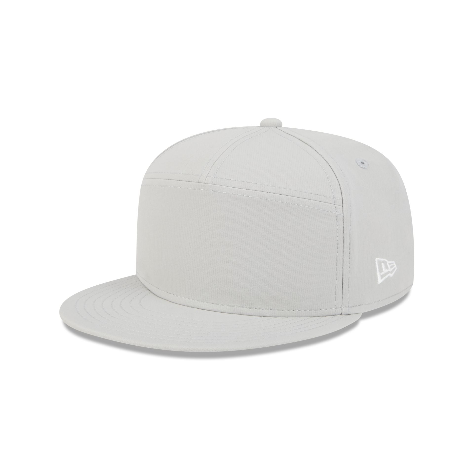 New Era Dad Hat Blank New Era Cap Gray Performance Split Panel