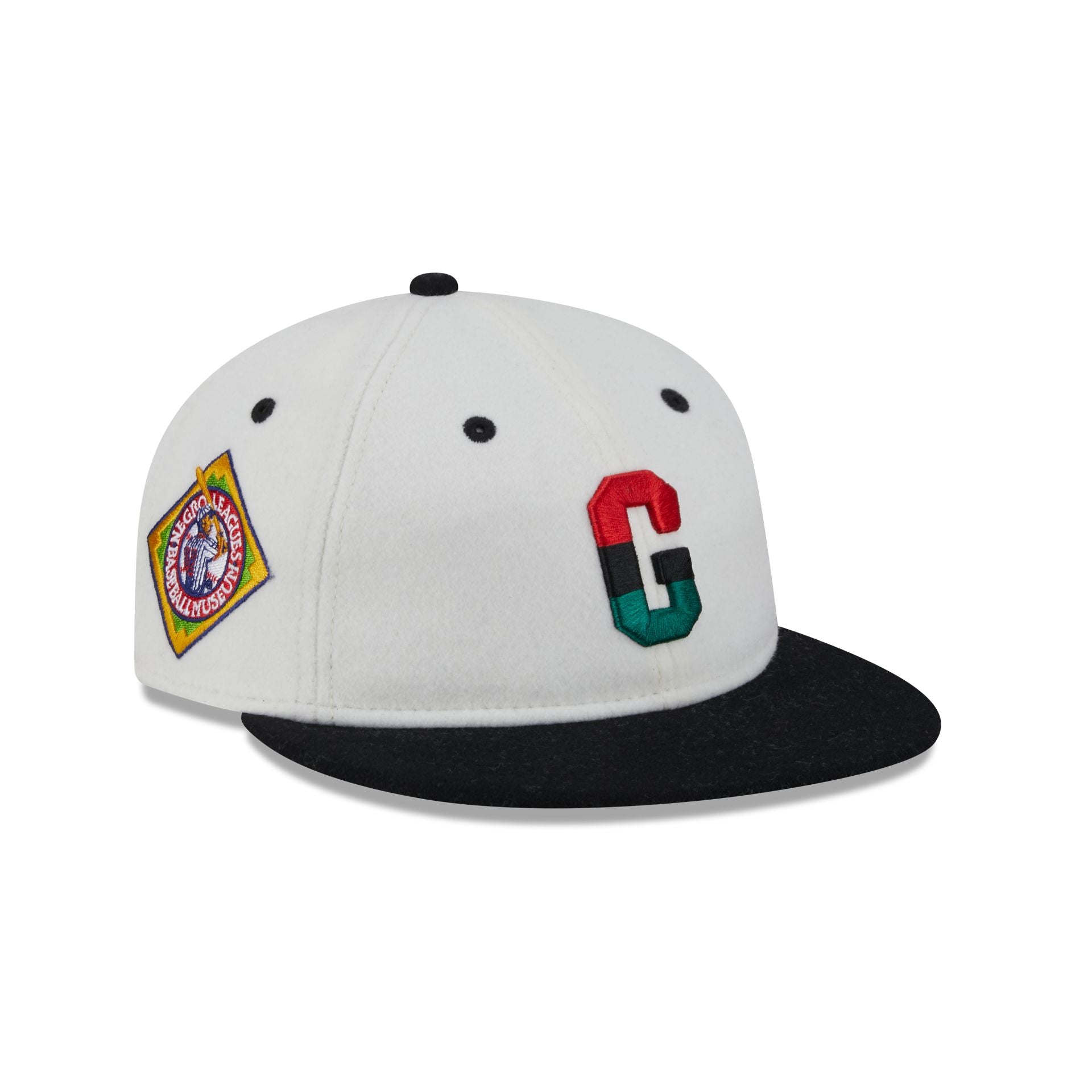 Homestead Grays Tri Color Retro Crown 9FIFTY Snapback Hat – New