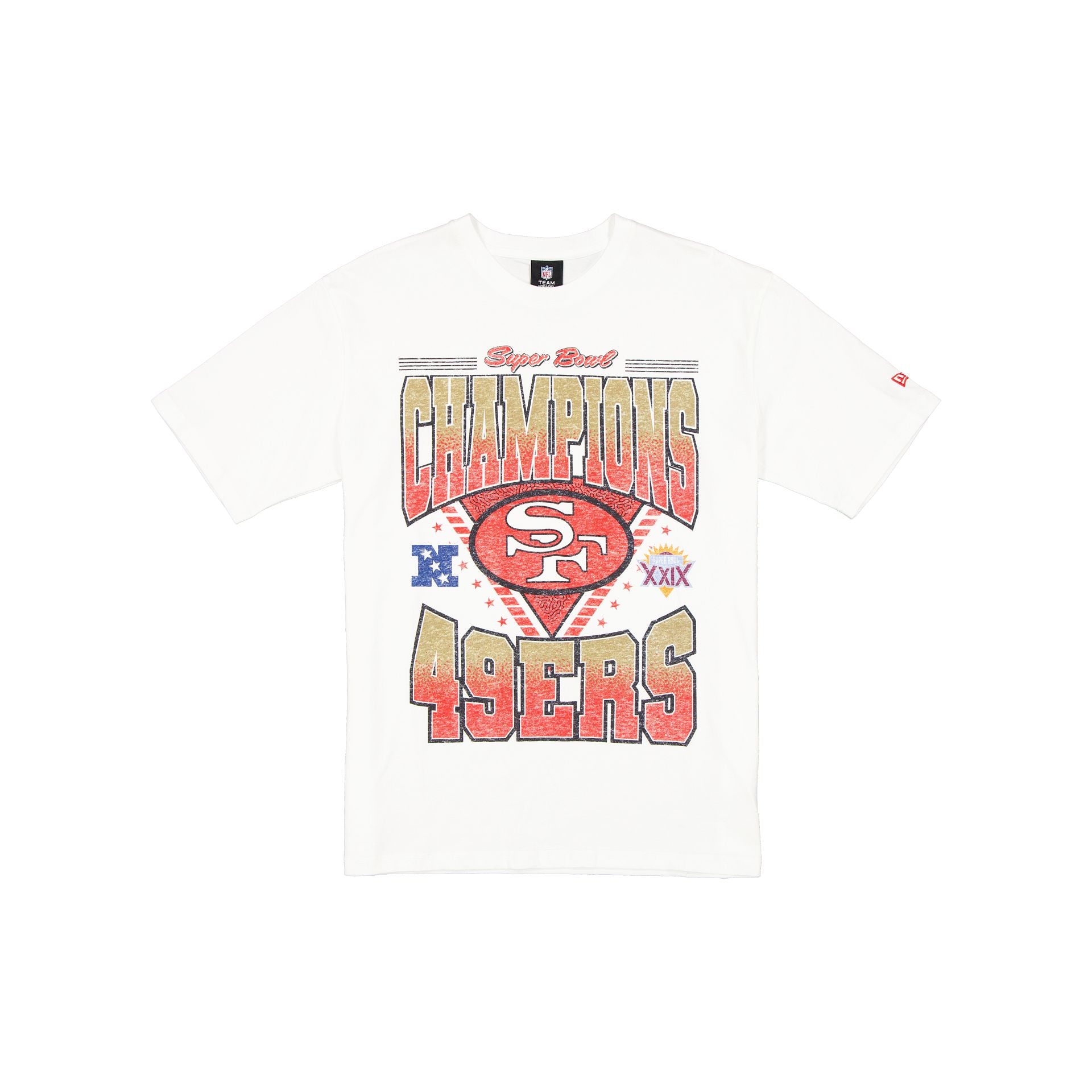 San Francisco 49ers Sport Classics Washed Optic White T-Shirt