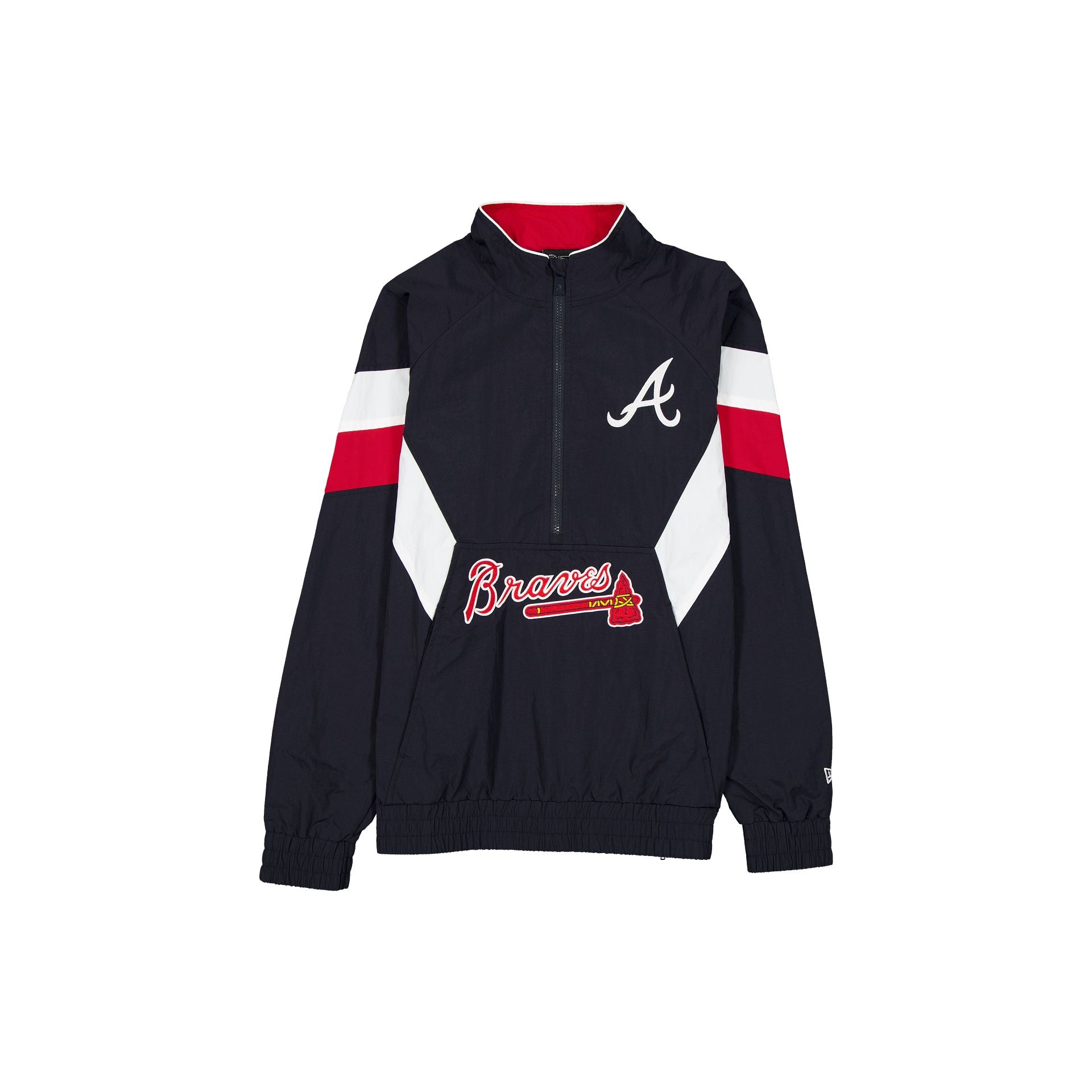 AQUAα 黒 タッパー Lサイズ MLB Atlanta Braves Sport Classics Quarter Zip – New Era Cap
