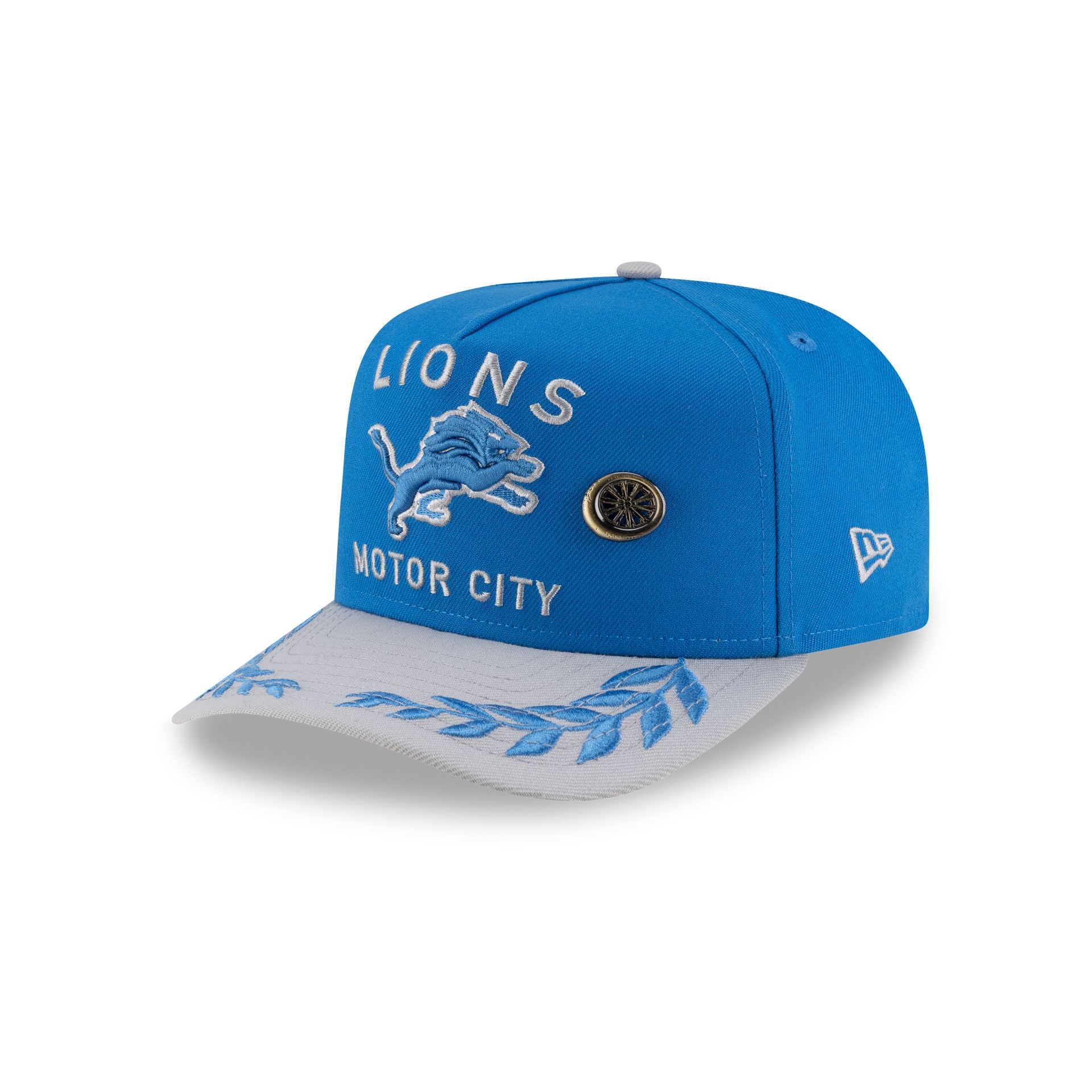 NEW ERA×LIONS 59FIFTY ALLOVER AIR FORCE Detroit Lions 2025 Training 59FIFTY Fitted Hat – New Era Cap
