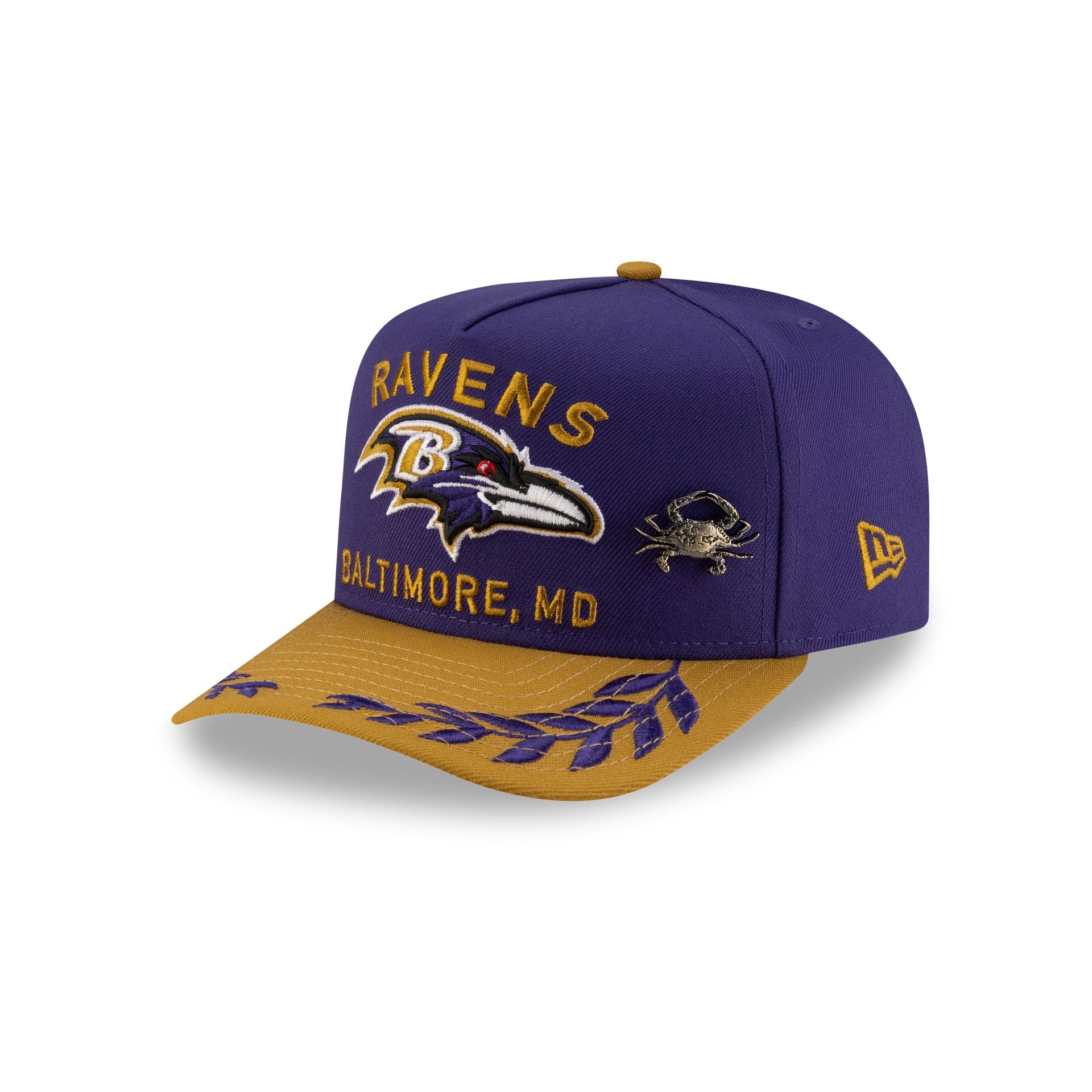 Baltimore Ravens 2025 Draft 59FIFTY A-Frame Fitted Hat – New Era Cap