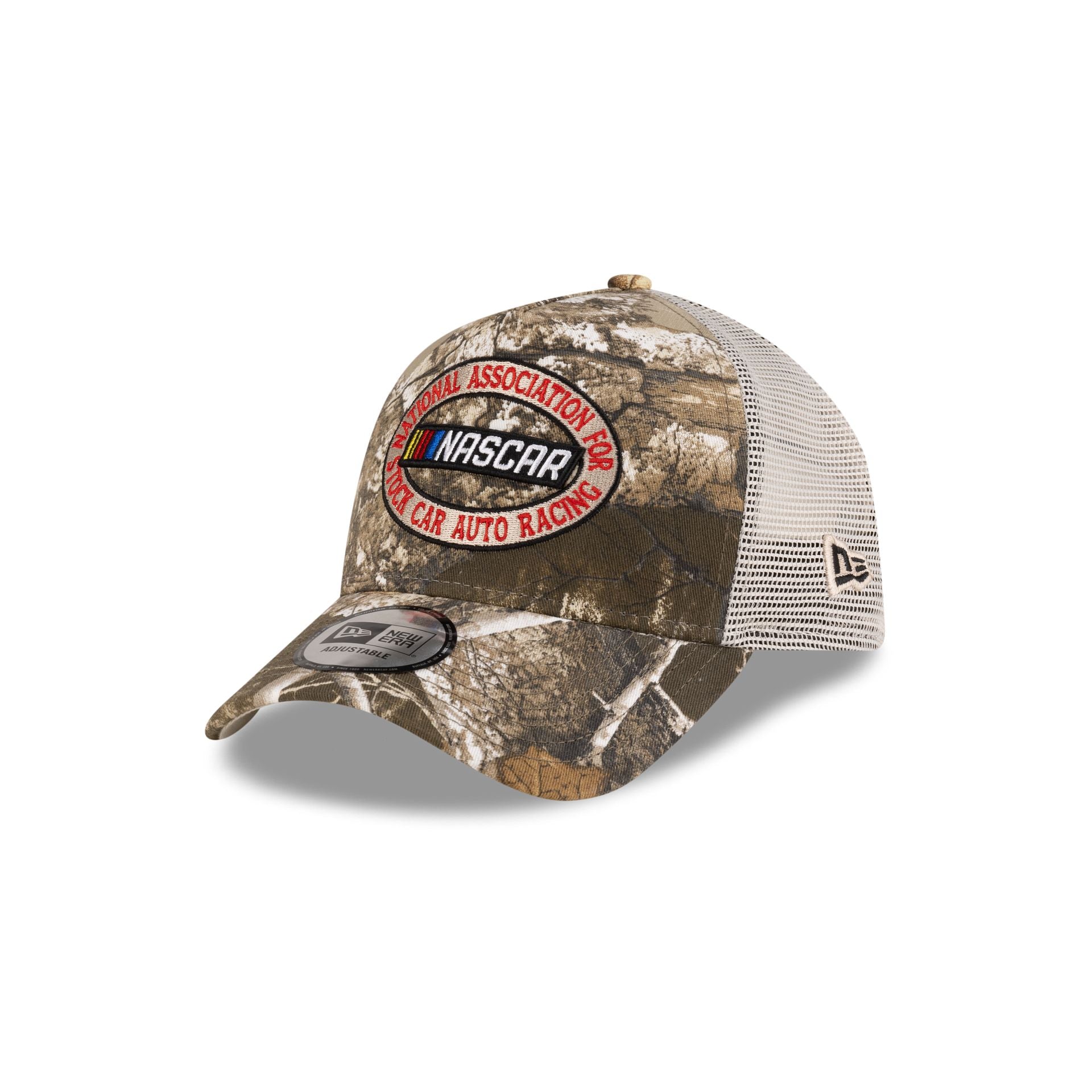 NASCAR Classics Realtree Camo 9FORTY A-Frame Trucker Hat – New Era Cap