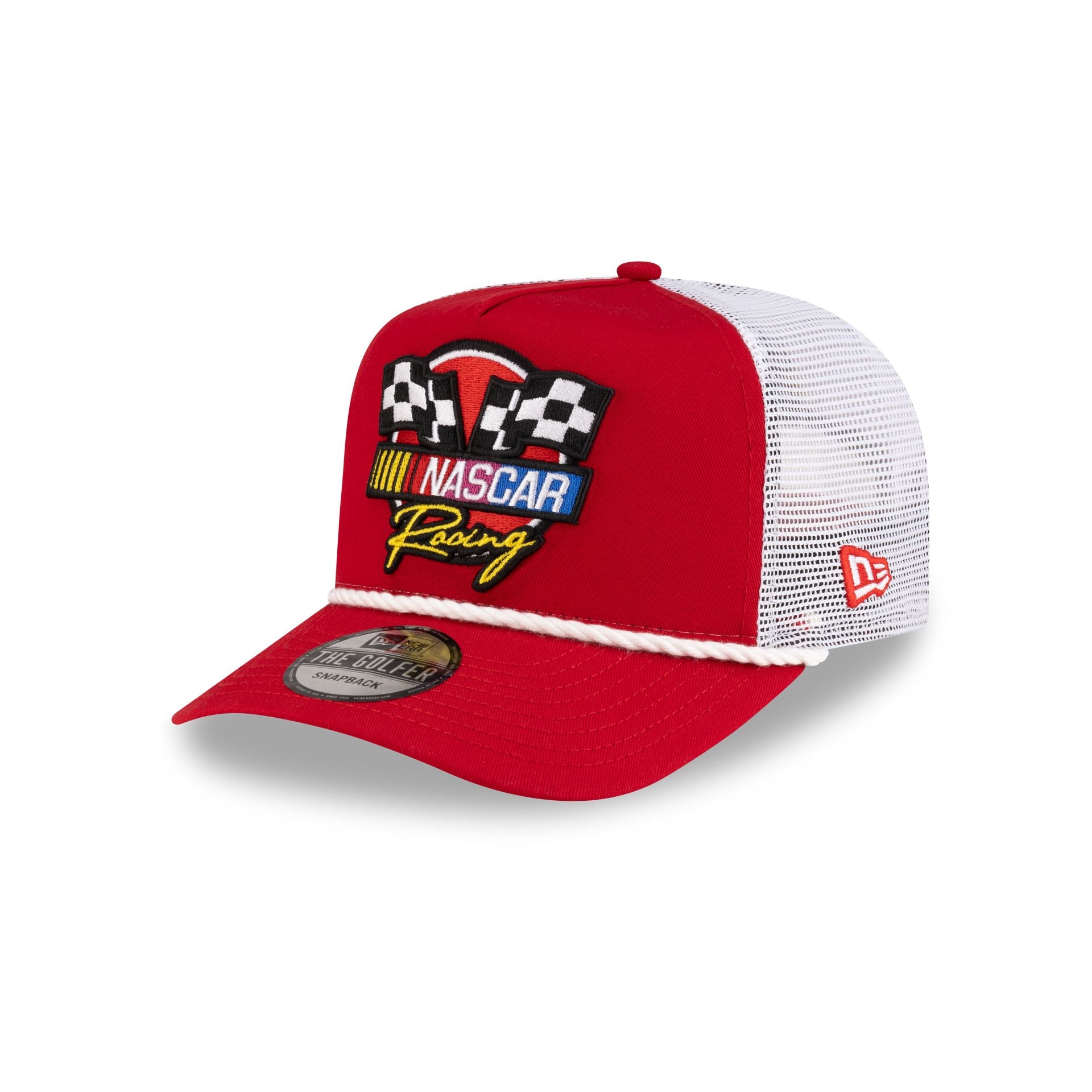 NASCAR Classics Flags Red Golfer Hat – New Era Cap