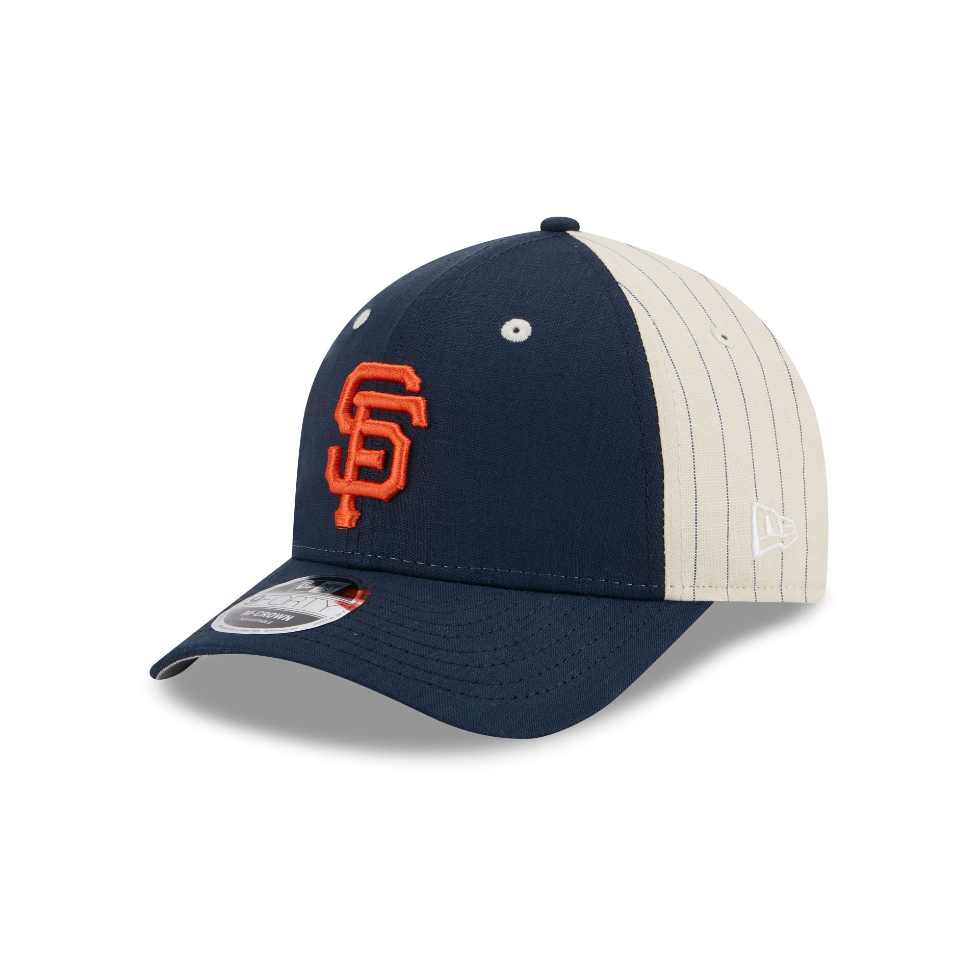 San Francisco Giants Linen 9FORTY M-Crown Snapback Hat – New Era Cap
