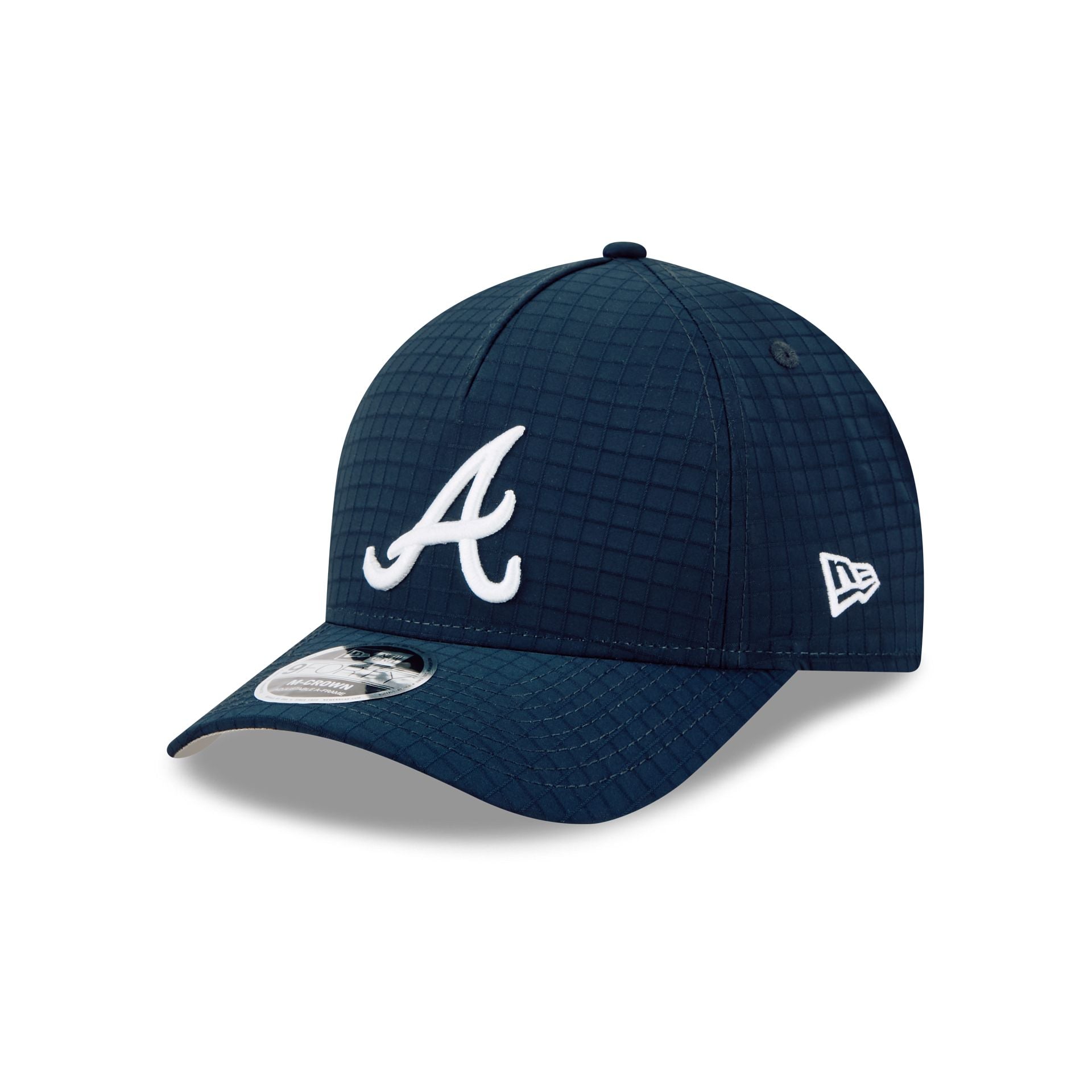 Atlanta Braves Ripstop 9FORTY M-Crown A-Frame Snapback Hat – New