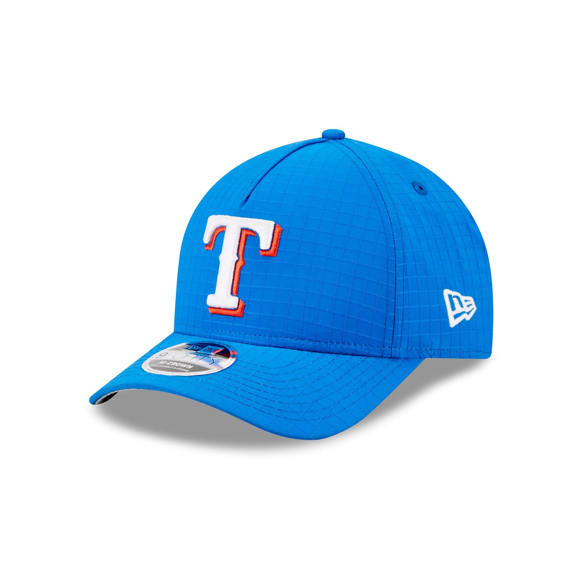 Texas Rangers Ripstop 9FORTY M-Crown A-Frame Snapback Hat – New