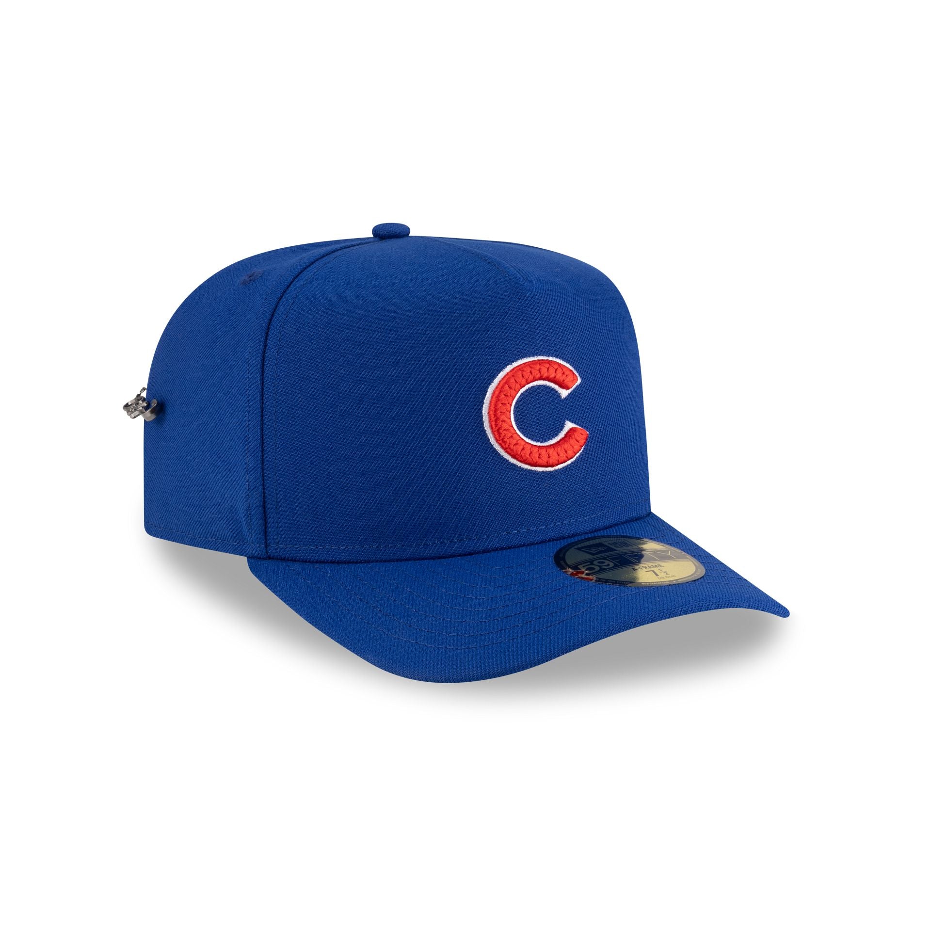 Chicago Cubs Script Safety Pin 59FIFTY A-Frame Fitted Hat – New 