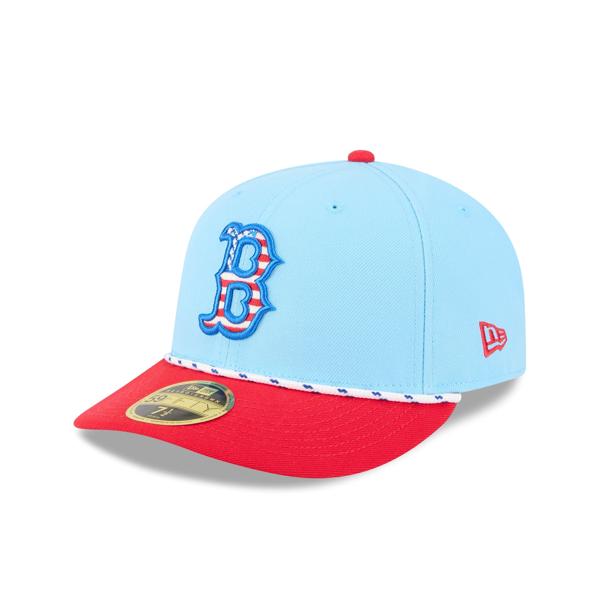 Boston Red Sox Independence Day 2025 Low Profile 59FIFTY Fitted