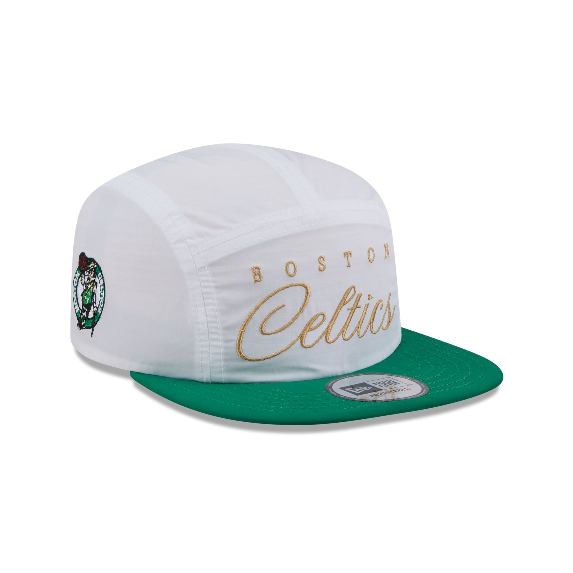 Boston Celtics 2025 Draft Camper Strapback Hat – New Era Cap