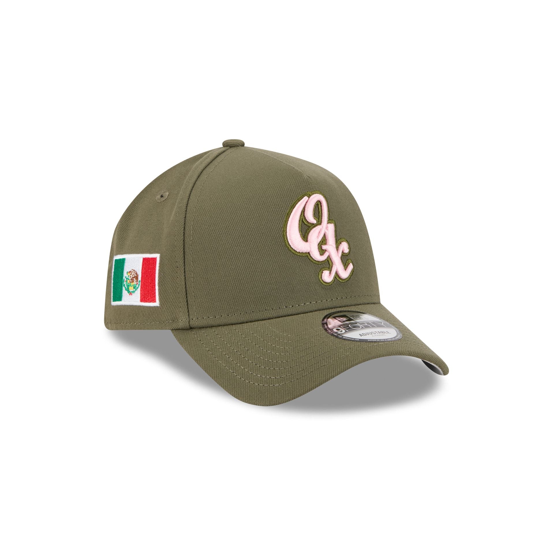 Guerreros de Oaxaca Olive 9FORTY A-Frame Snapback Hat – New Era Cap