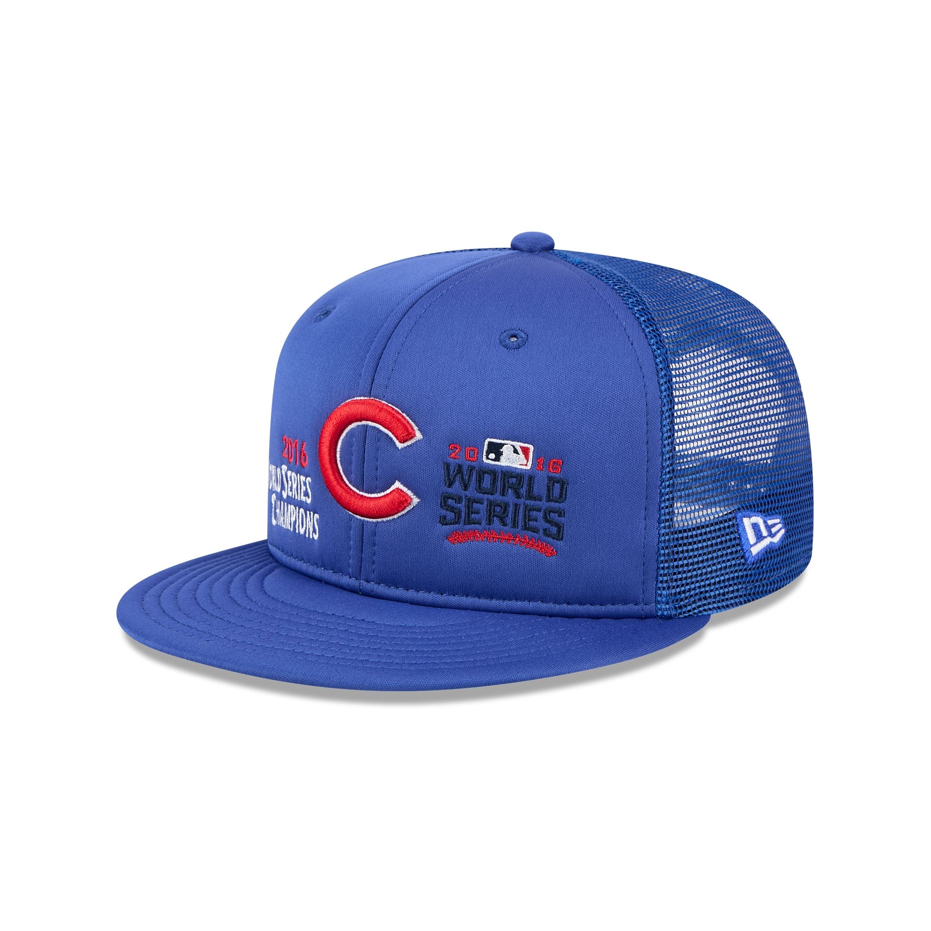 New Era Royal Chicago Cubs Checkered Flag A-Frame Trucker 9FORTY Adjustable Hat New Era Royal Chicago Cubs Checkered Flag A-Frame Trucker 9FORTY Adjustable Hat
