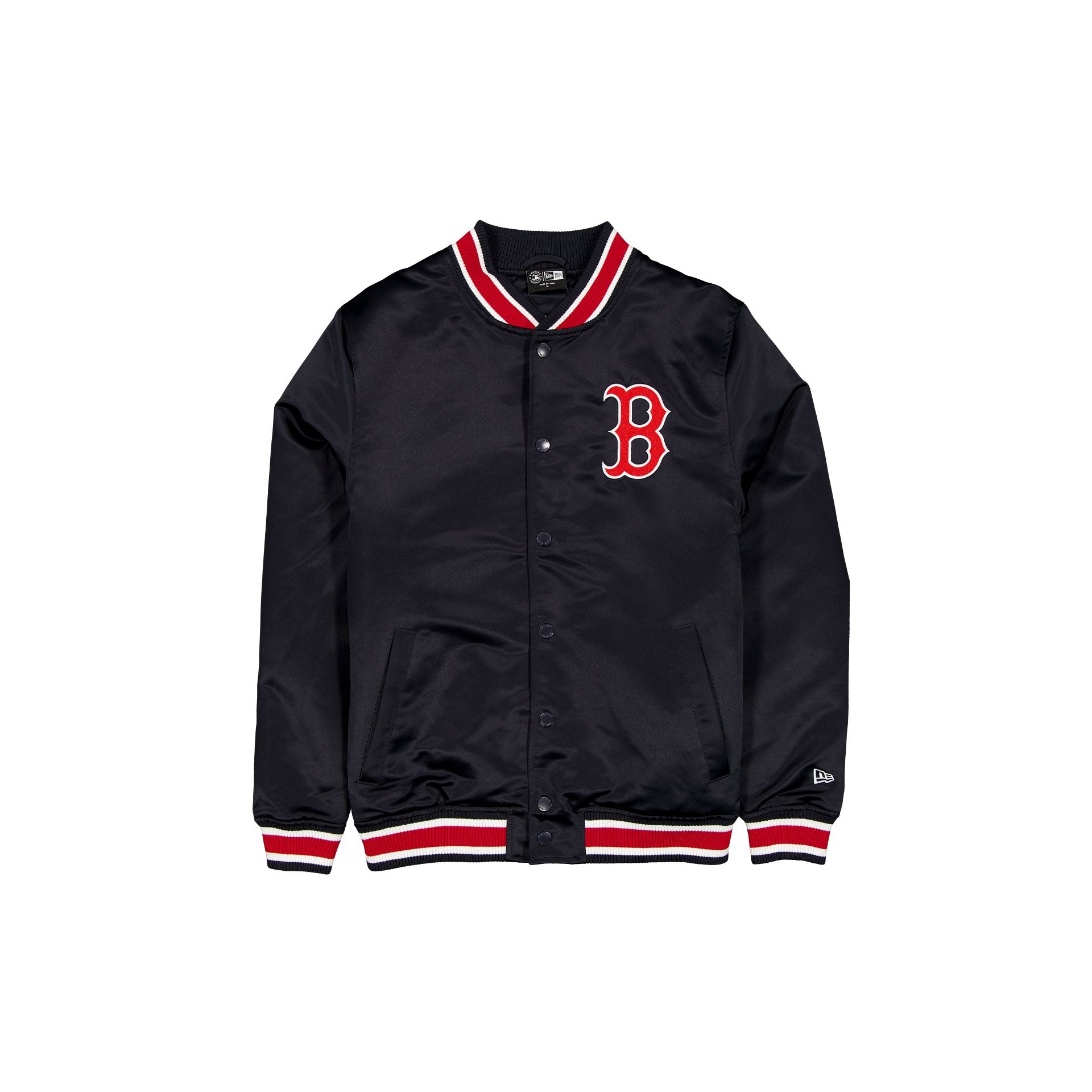 Boston Red Sox Sport Classics Navy Satin Jacket – New Era Cap