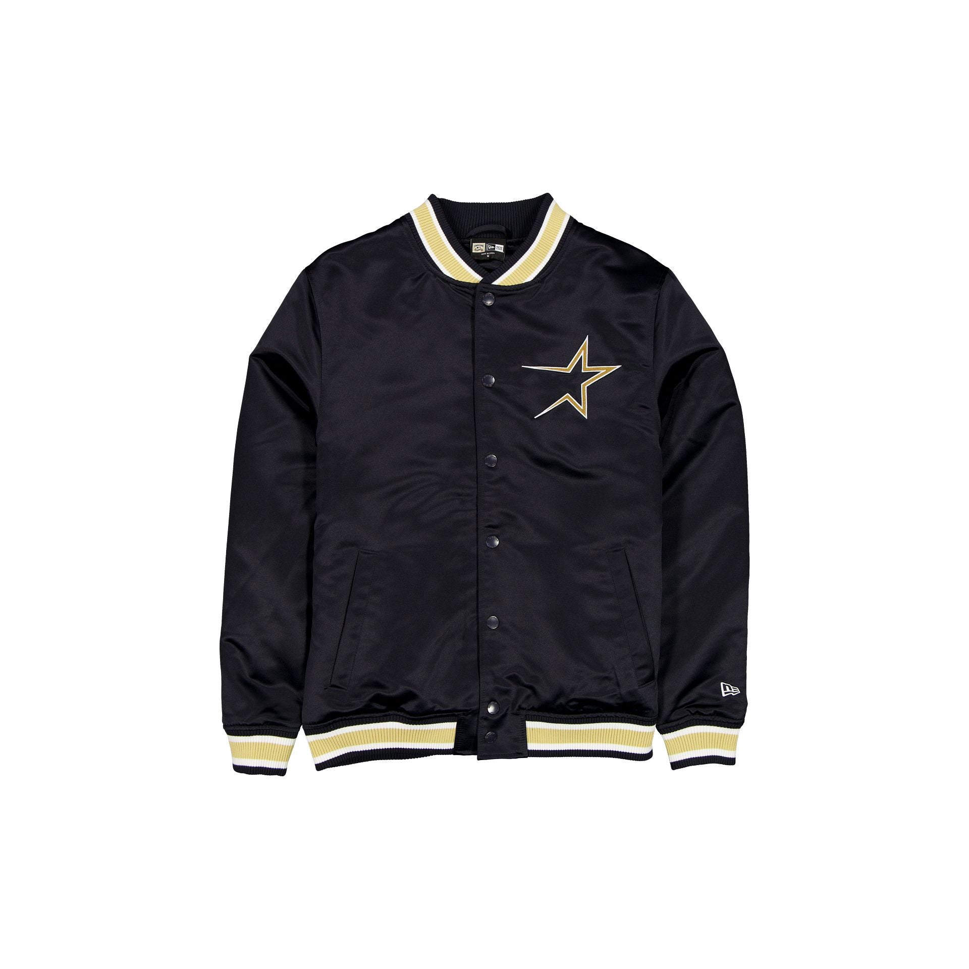 Houston Astros Sport Classics Navy Satin Jacket – New Era Cap