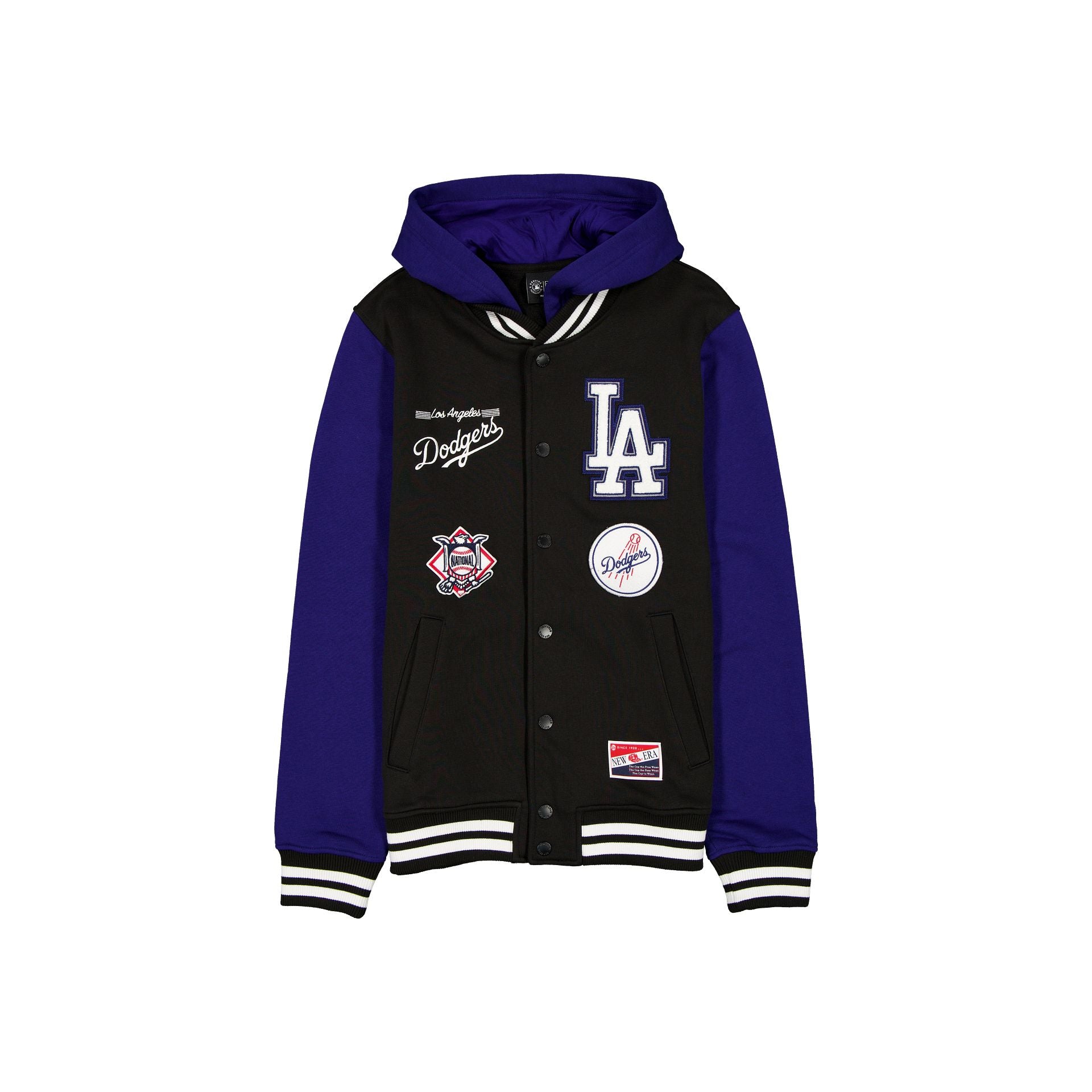 Los Angeles Dodgers Throwback Black Jacket – New Era Cap