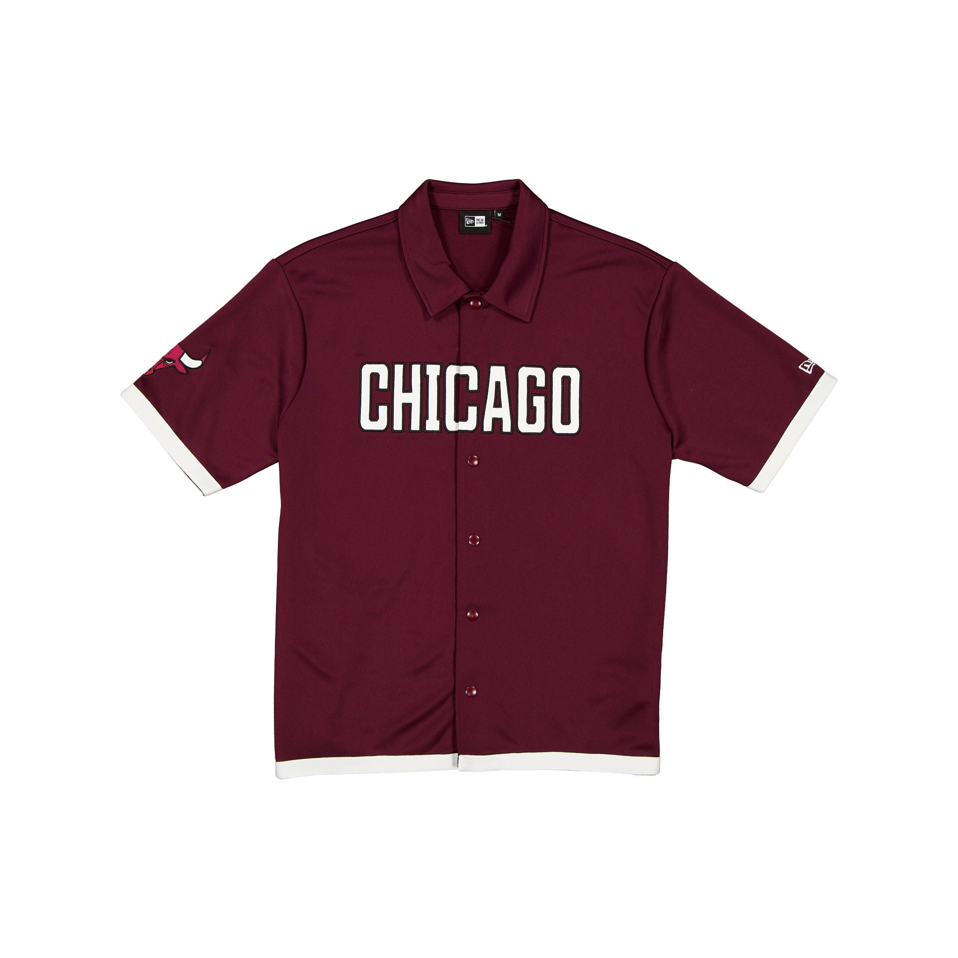 Chicago Bulls Revere Dark Red T-Shirt – New Era Cap