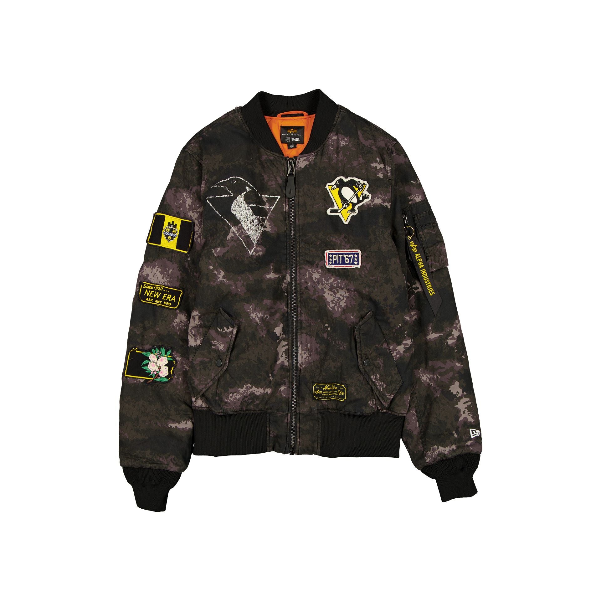 AH MURDERZ×ALPHA INDUSTRIES MA-1 XL Men's MA-1 Jacket Slim Fit Black | Alpha Industries