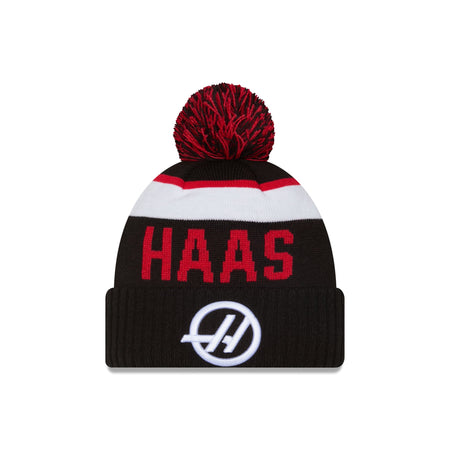 MoneyGram Haas F1 Team Sport Pom Knit Hat