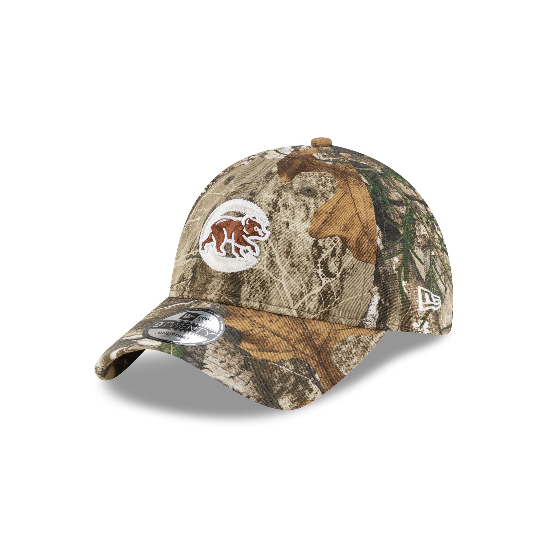 Chicago Cubs Washed Realtree 9TWENTY Adjustable Hat – New Era Cap