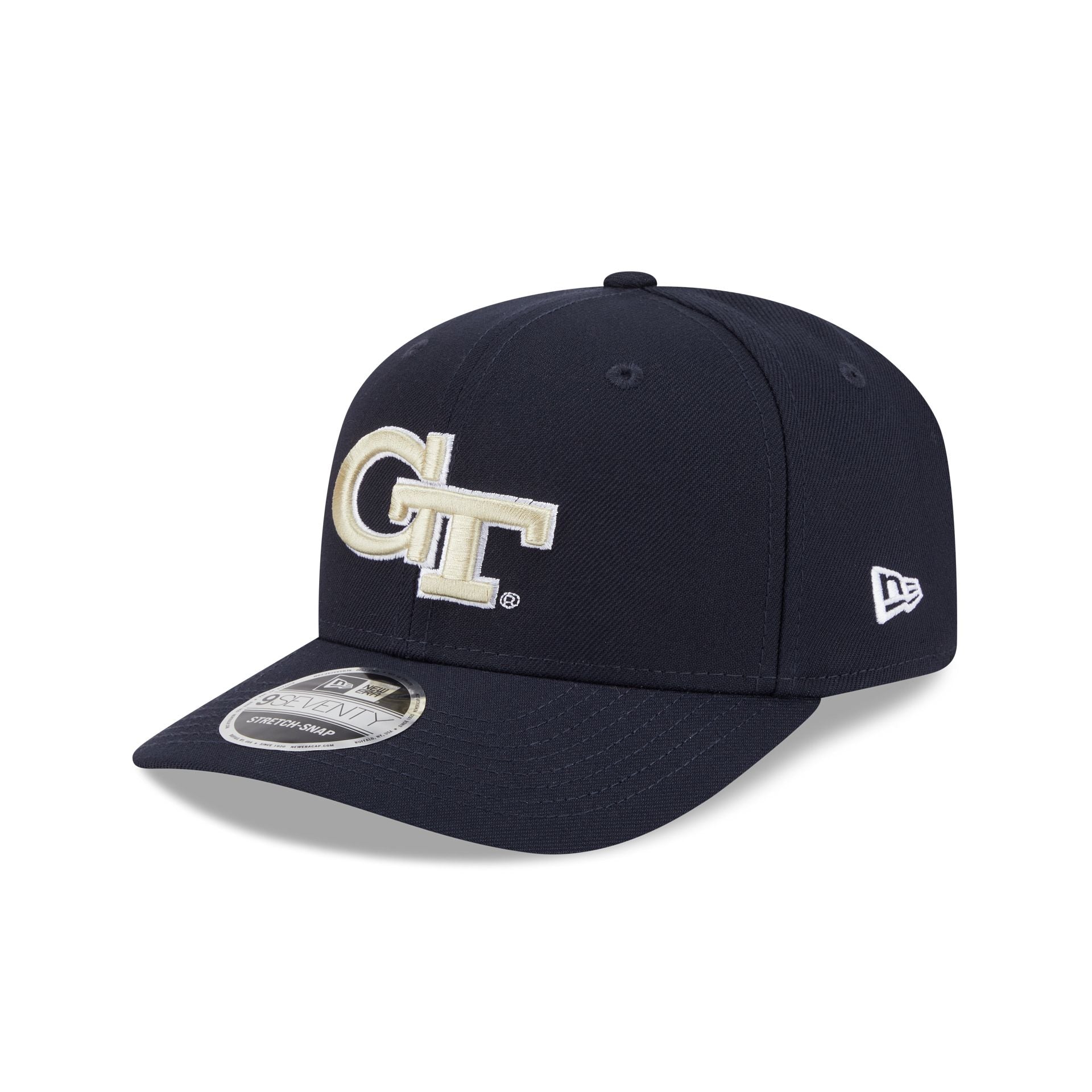 Georgia Tech Yellow Jackets Team 9SEVENTY Stretch-Snap Hat – New