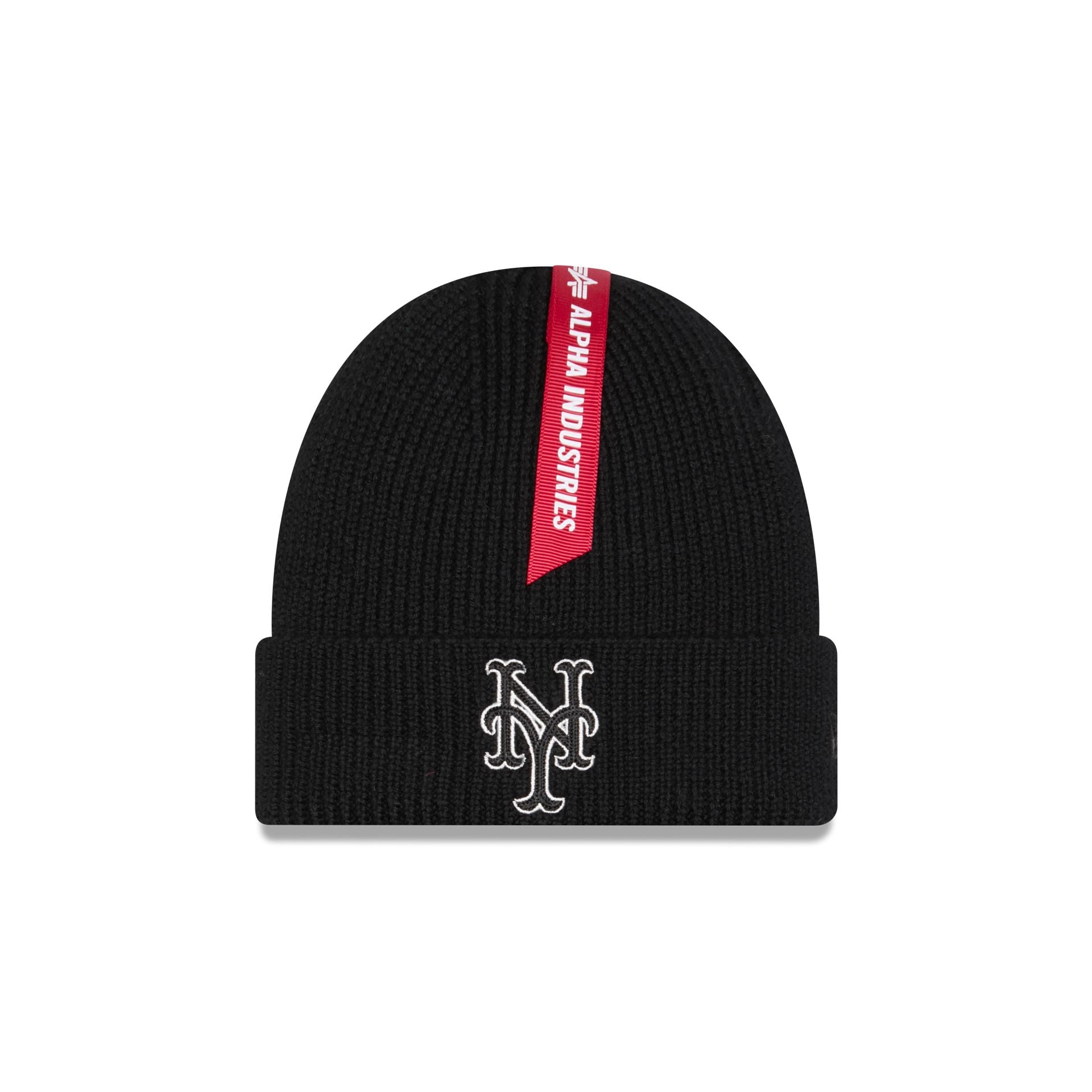 帽子 NEIGHBORHOOD FATIGUE / EC-CAP 22ss Alpha Industries x New York Mets Black Cuff Knit Hat – New Era Cap