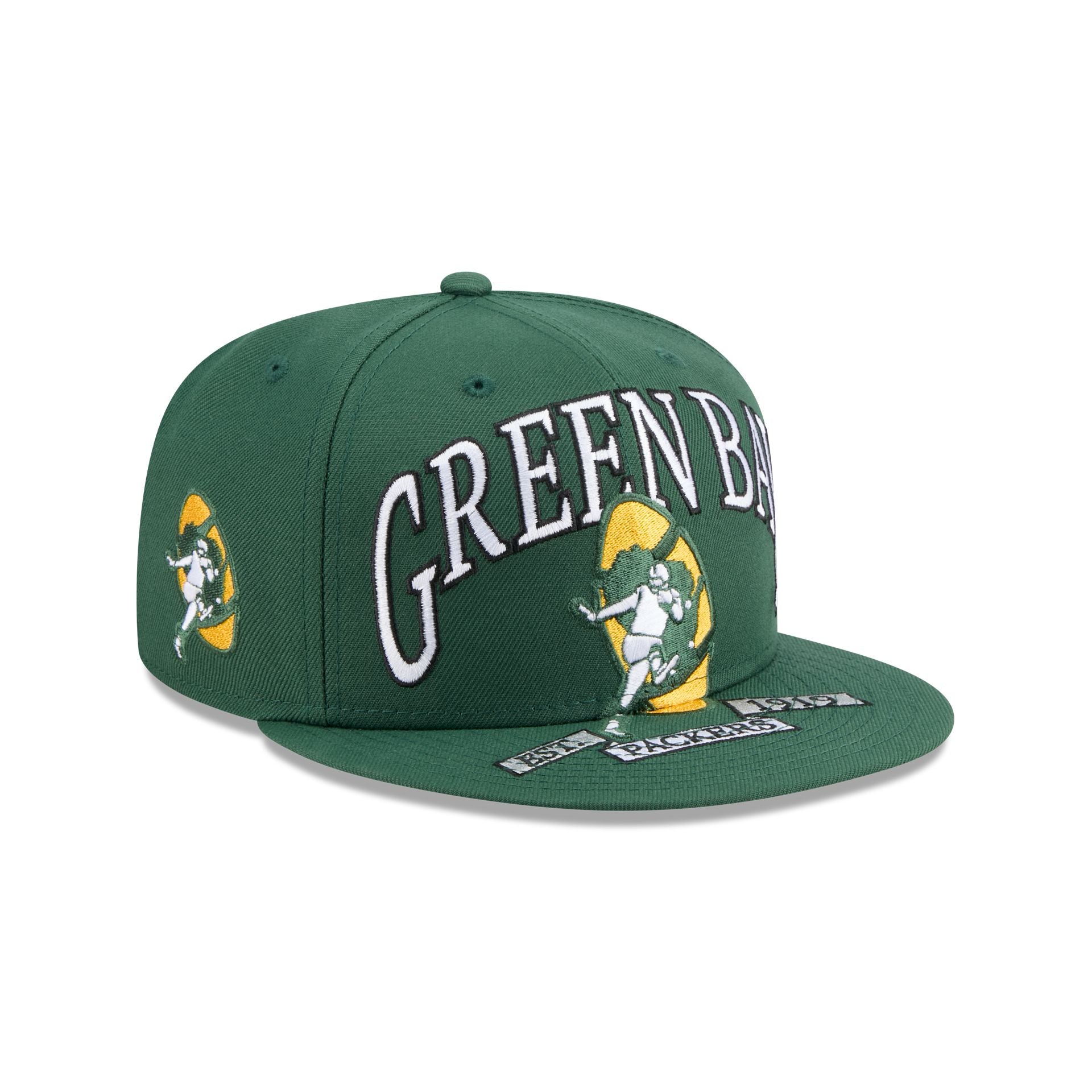 Green Bay Packers Oversized 59FIFTY Fitted Hat – New Era Cap