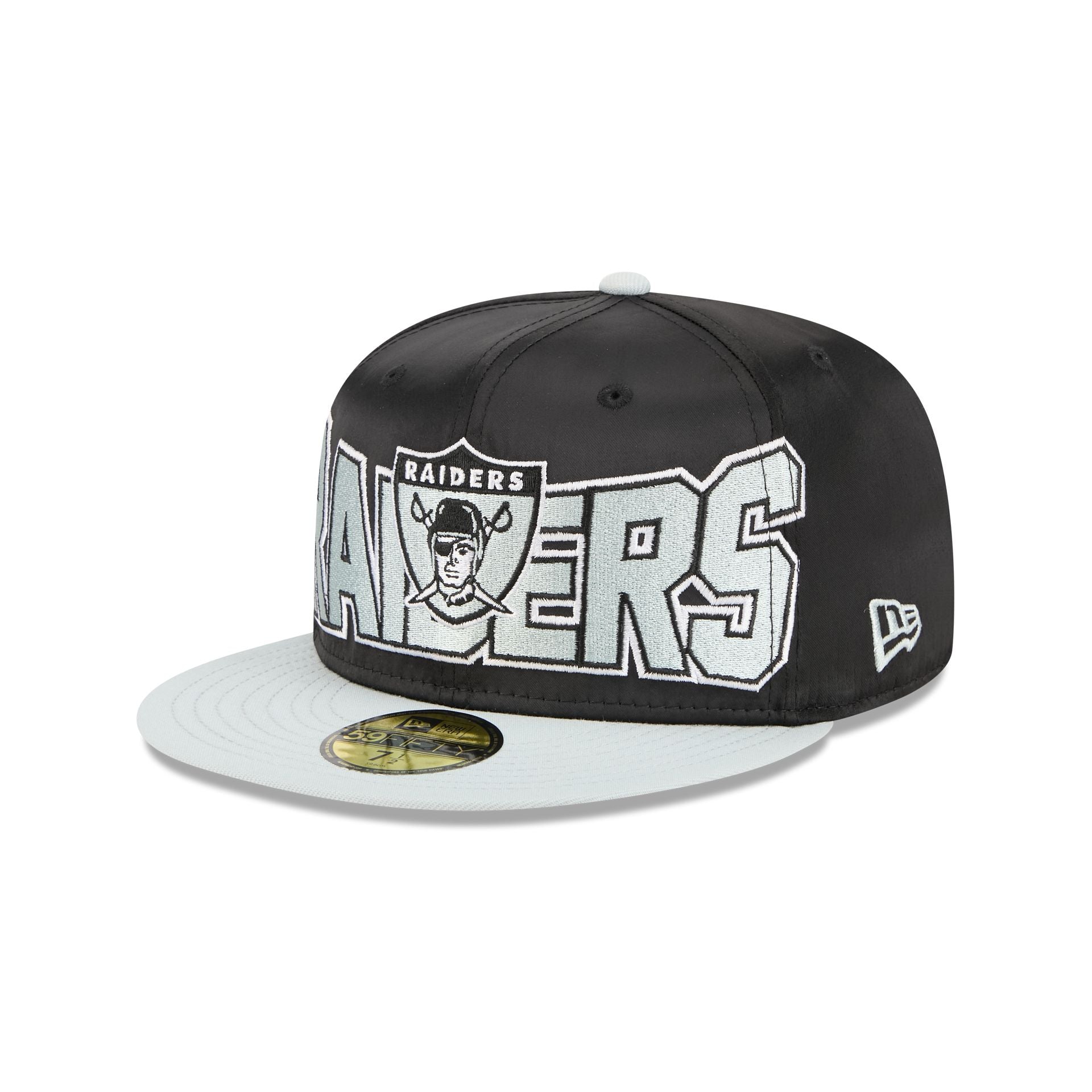 RAIDERS 59FIFTY キャップ Las Vegas Raiders Bold Satin 59FIFTY Fitted Hat – New Era Cap
