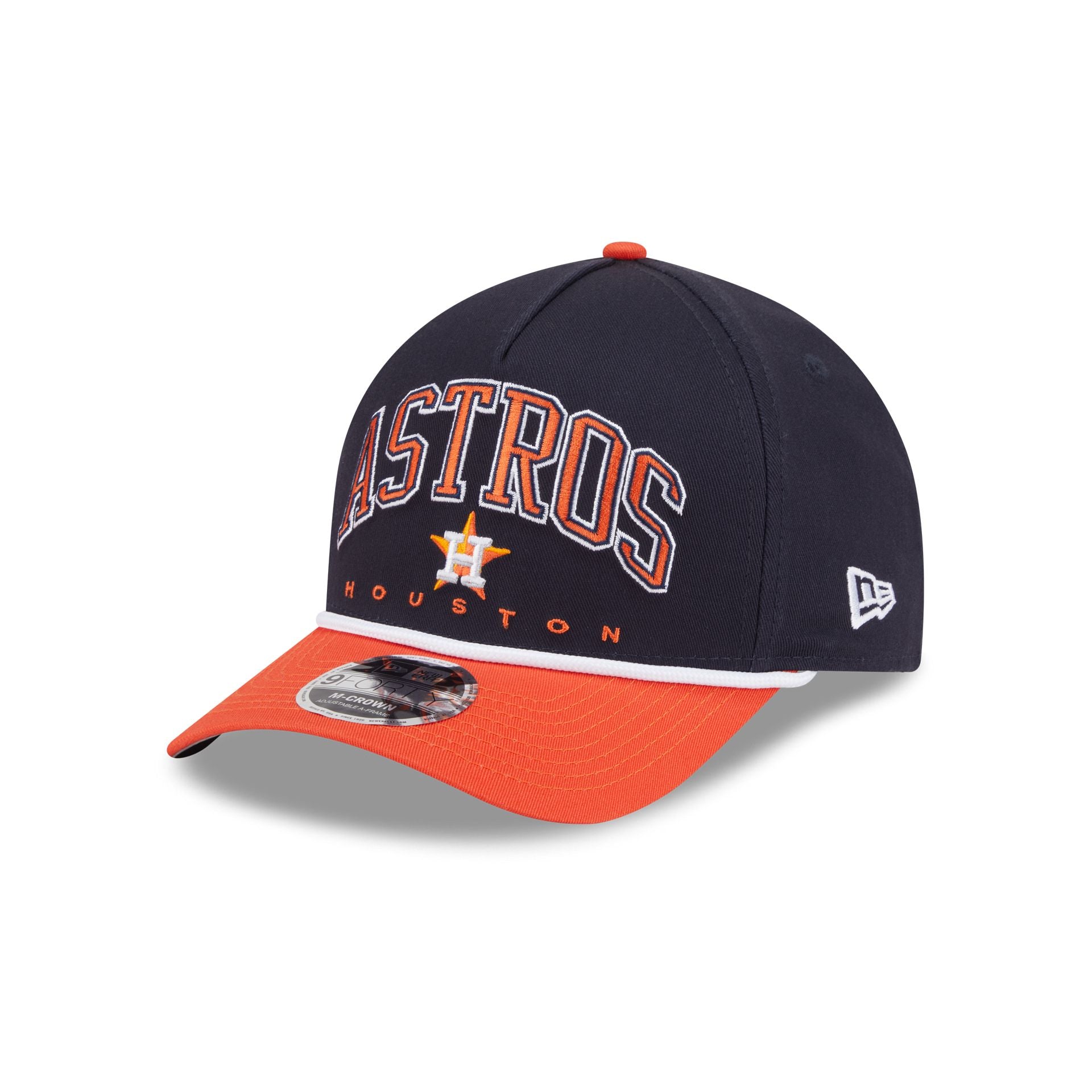 Houston Astros Arch 9FORTY M-Crown A-Frame Snapback Hat – New Era Cap
