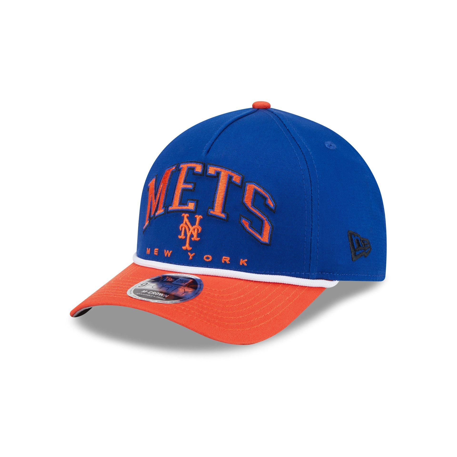 New York Mets Arch 9FORTY M-Crown A-Frame Snapback Hat – New Era Cap