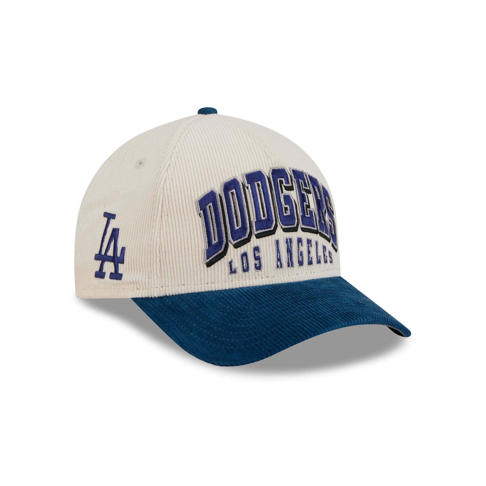 Los Angeles Dodgers Stacked Corduroy 9FORTY M-Crown A-Frame