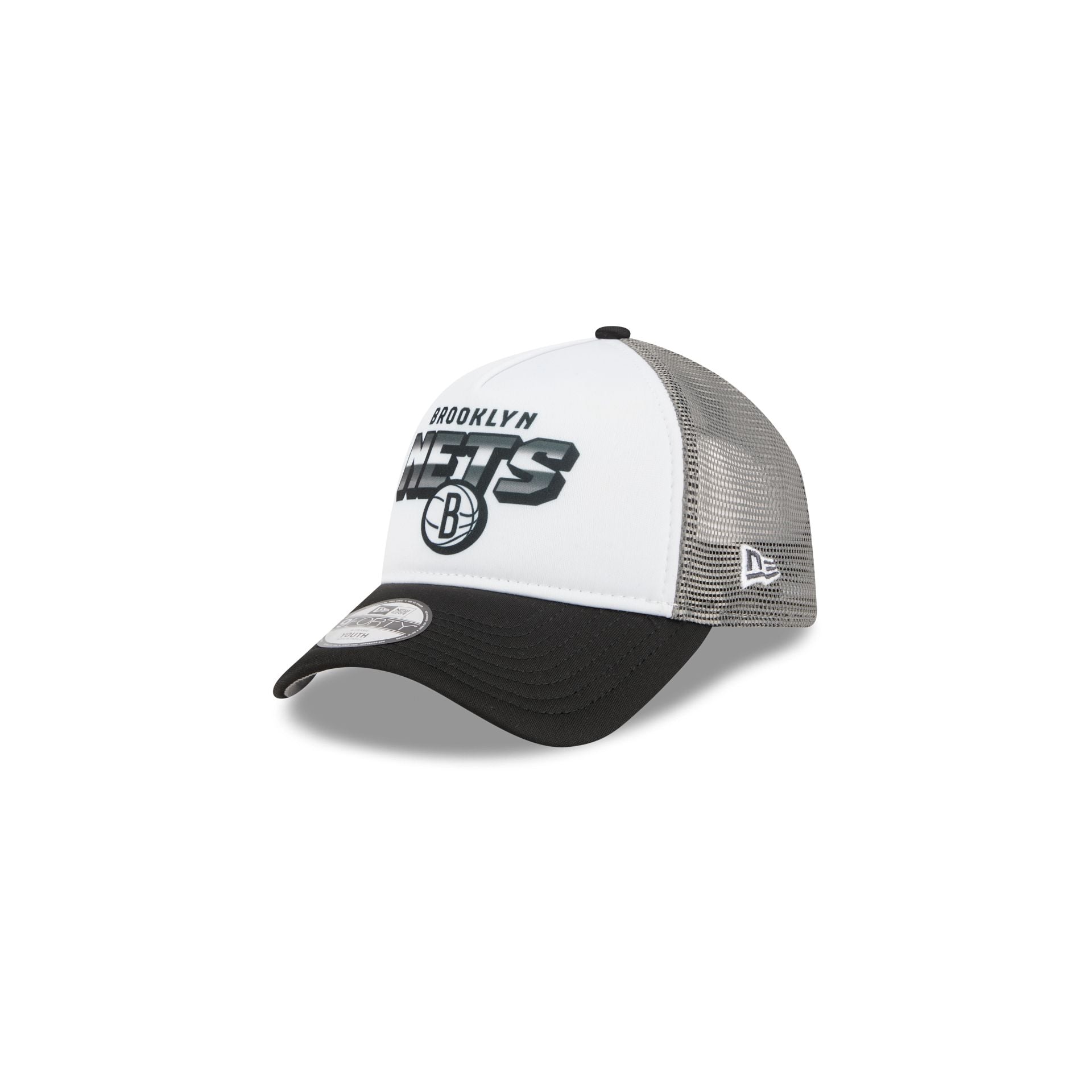 Brooklyn Nets Shine Kids 9FORTY A-Frame Trucker Hat – New Era Cap