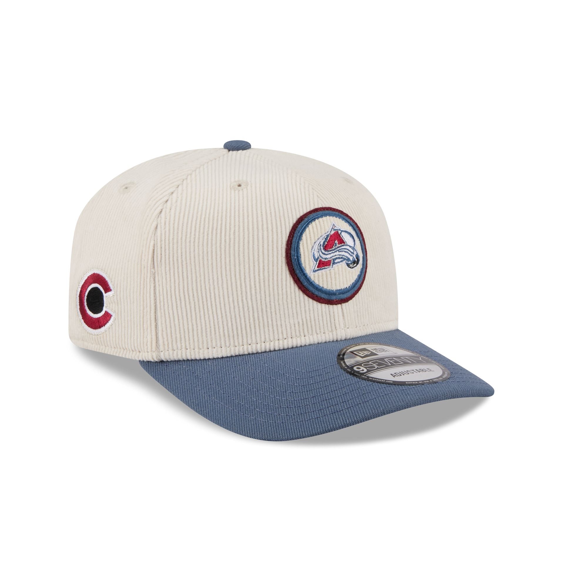 Colorado Avalanche Loyal Corduroy 9SEVENTY Stretch-Snap Hat – New