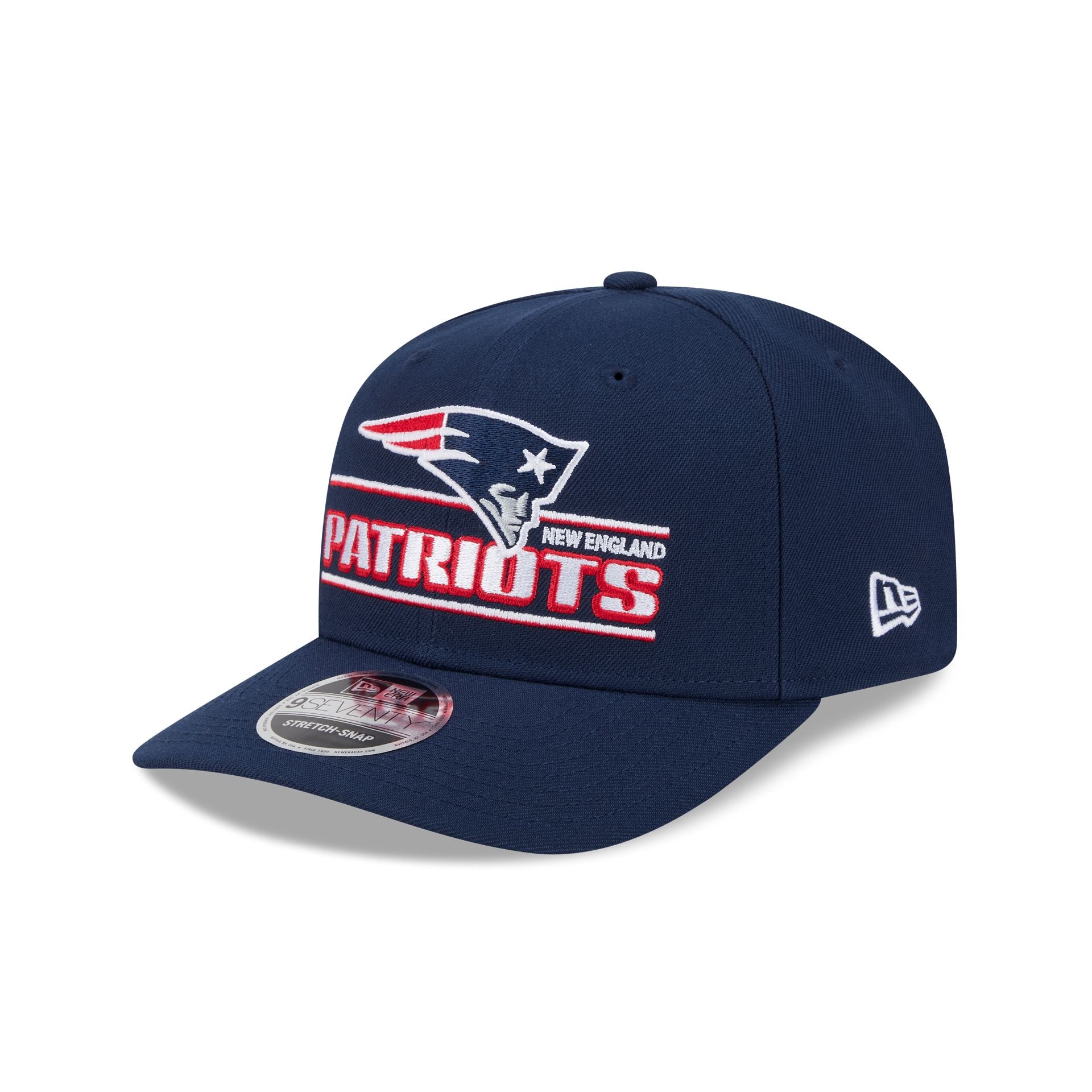 ♡n.s♡ New England Patriots Stated 9SEVENTY Stretch-Snap Hat – New