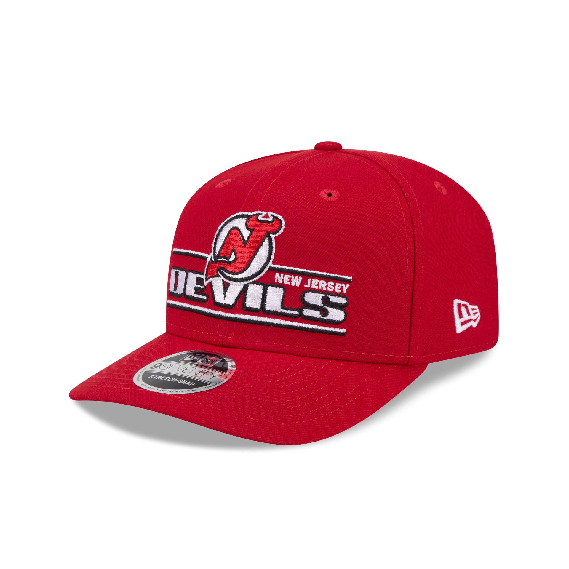 New Jersey Devils Stated 9SEVENTY Stretch-Snap Hat – New Era Cap