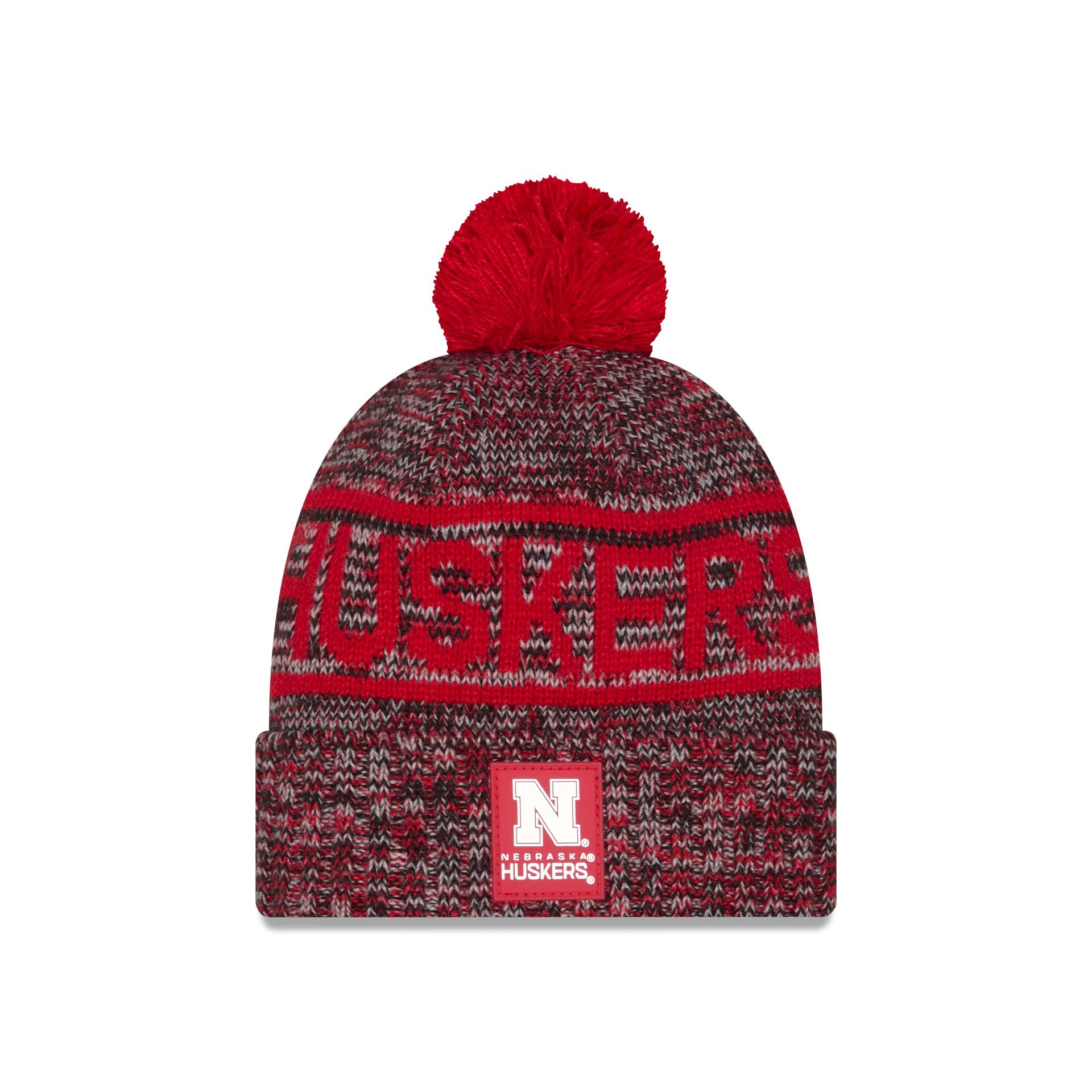 Nebraska Cornhuskers Cold Weather Pom Knit Hat – New Era Cap