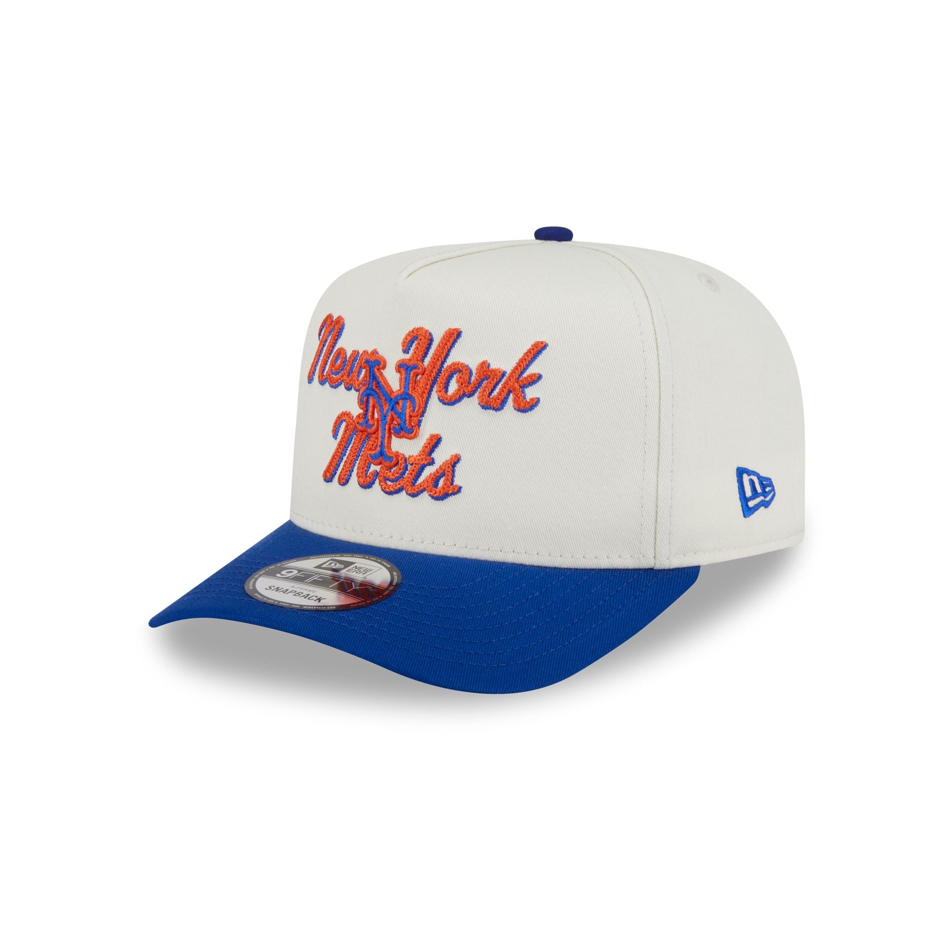 New York Mets Chainstitch 9FIFTY A-Frame Snapback Hat – New Era Cap