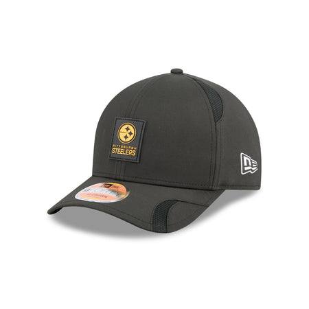 Pittsburgh Steelers 2025 Sideline Hot Weather 9FORTY M-Crown Snapback Hat