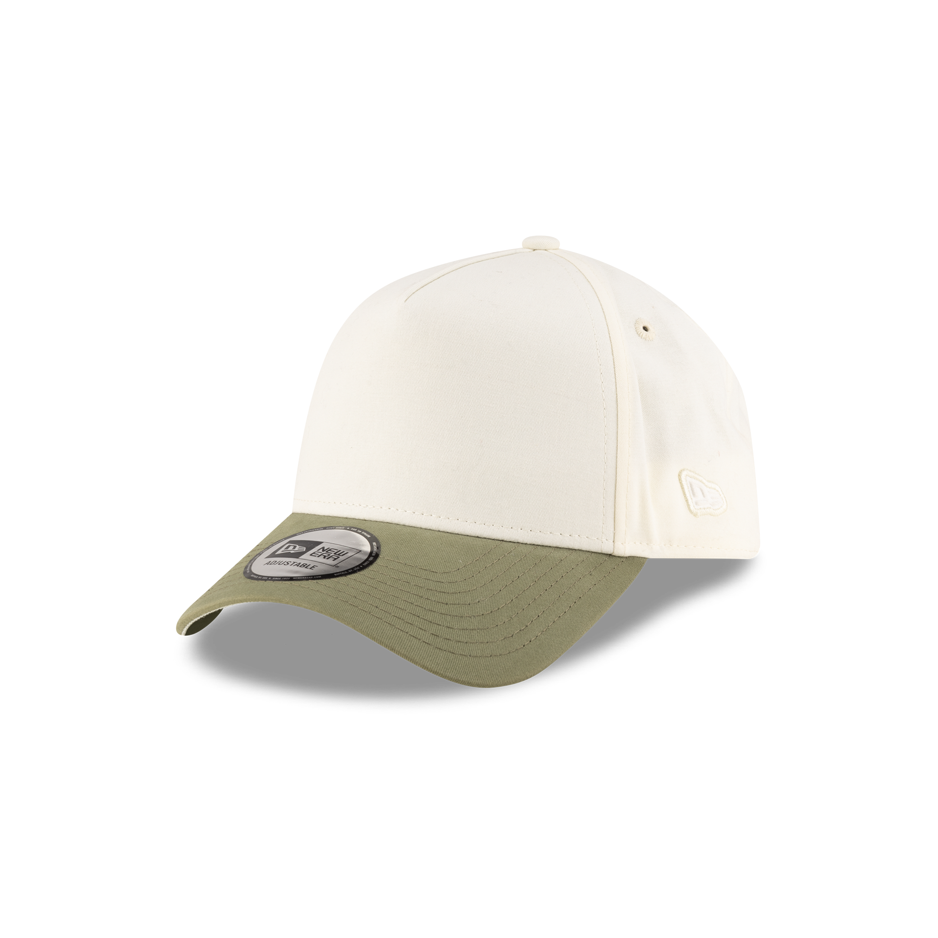 New Era Branded High Twist Chrome White 9FORTY A-Frame Adjustable New Era Branded High Twist Chrome White 9FORTY A-Frame Adjustable