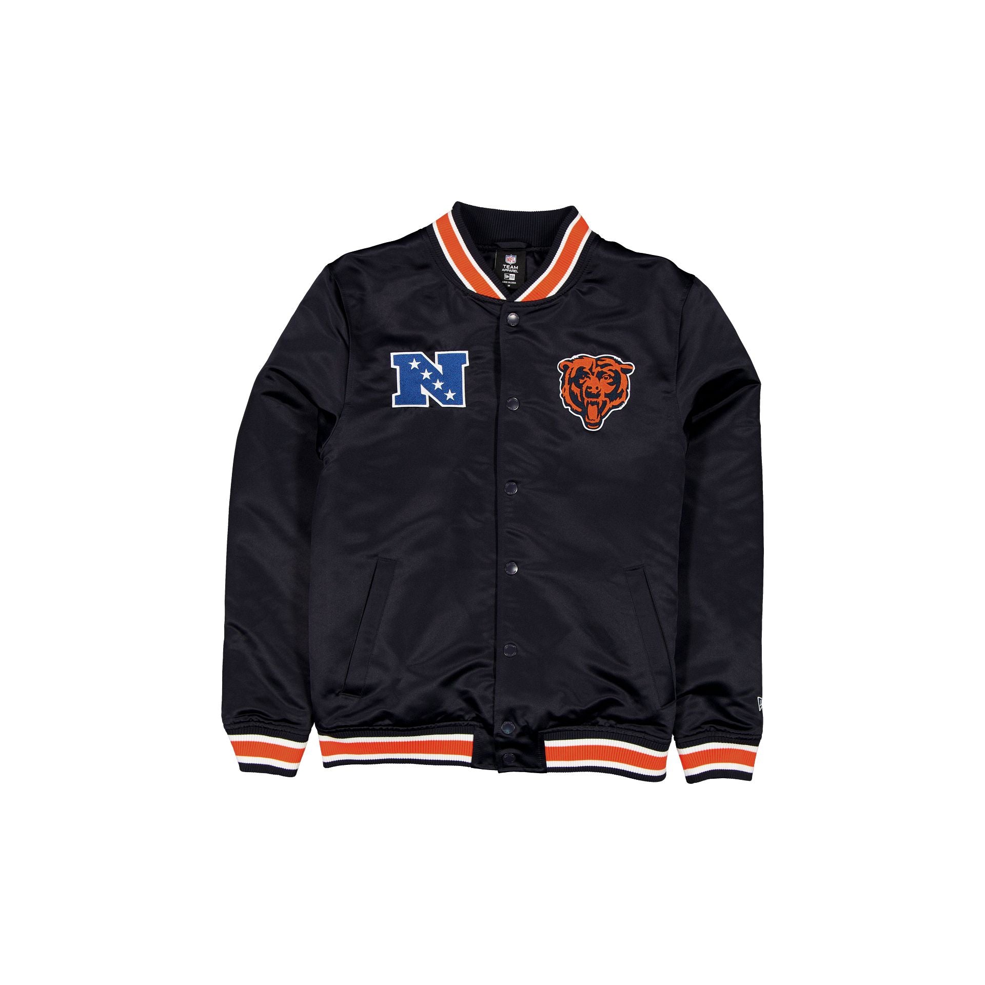 Chicago Bears Sport Classics Navy Satin Jacket – New Era Cap
