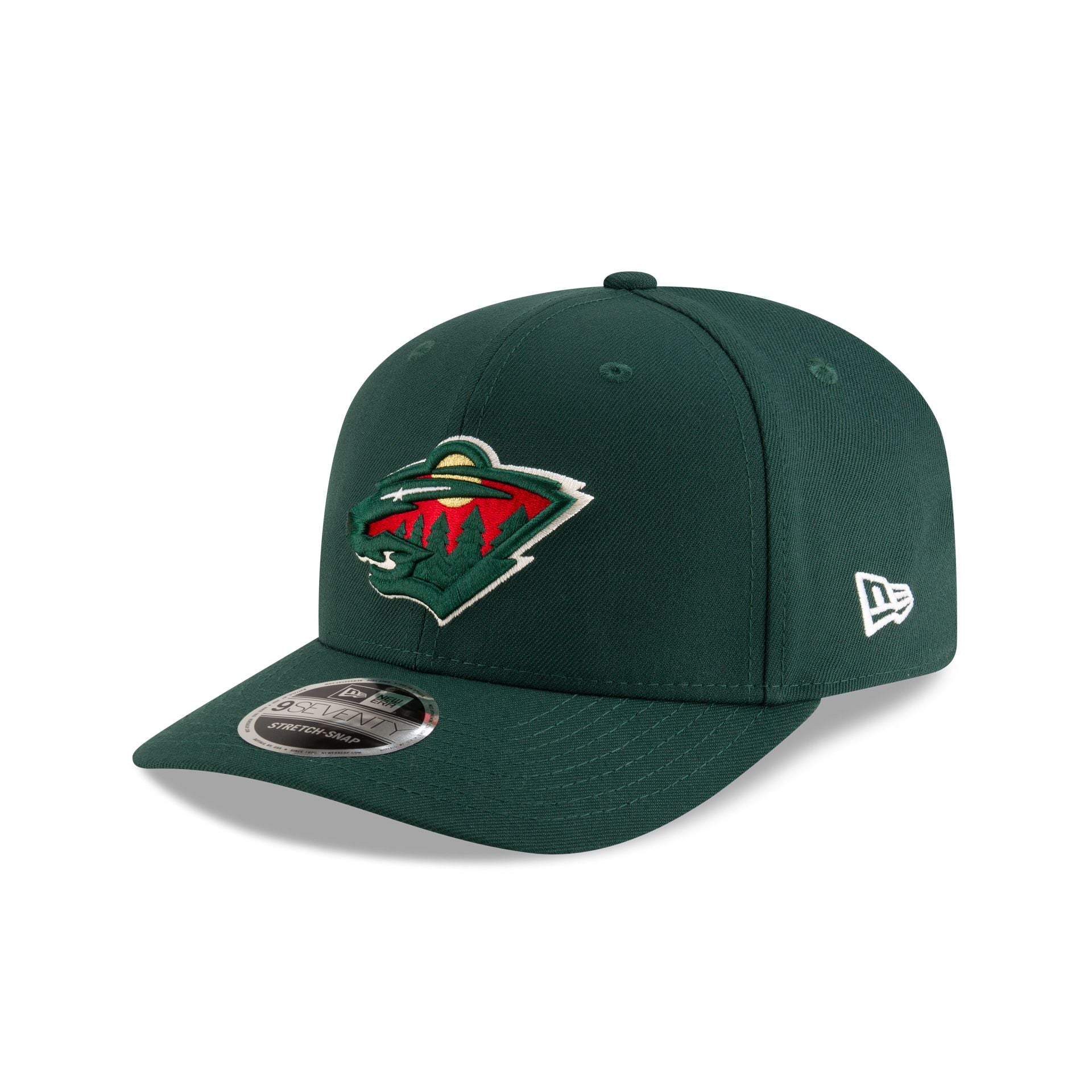 Minnesota Wild Team 9SEVENTY Stretch-Snap Hat – New Era Cap