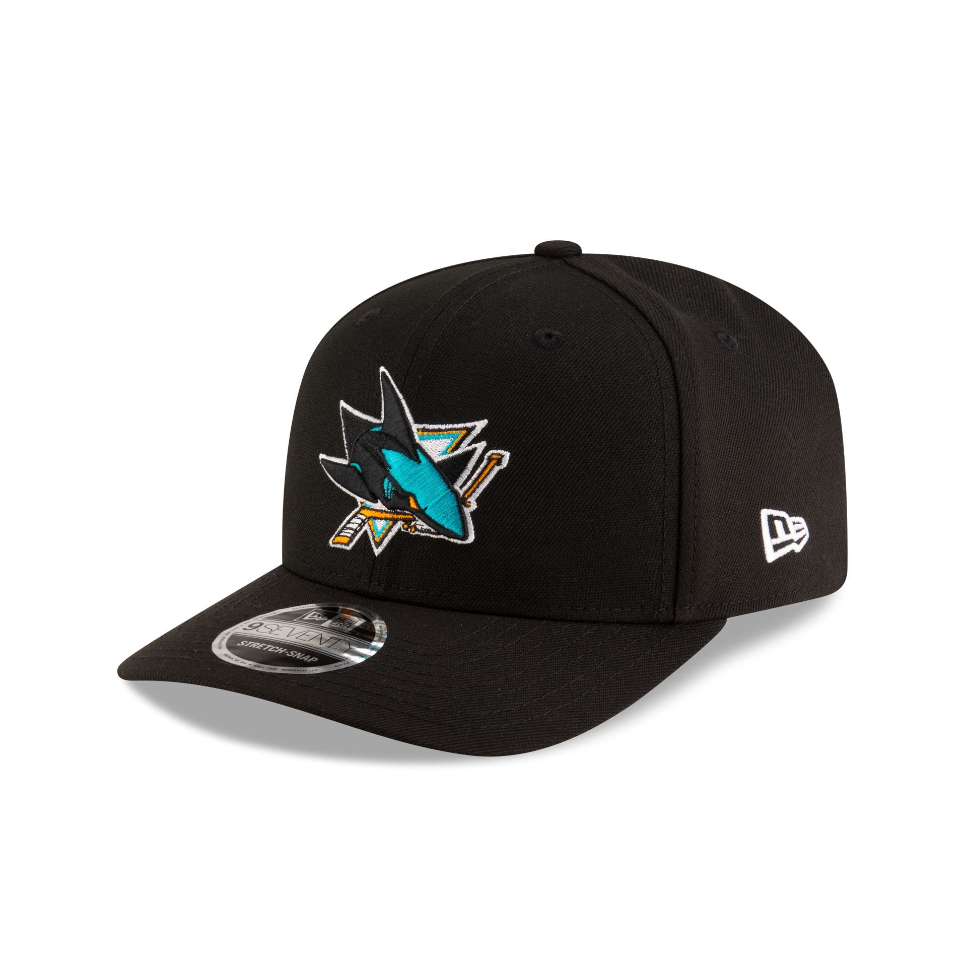 San Jose Sharks Team 9SEVENTY Stretch-Snap Hat – New Era Cap