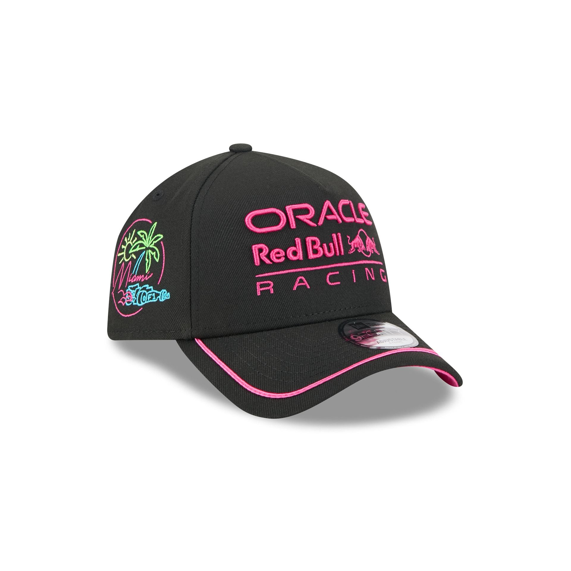 2025 Miami Race Oracle Red Bull Racing Black 9FORTY A-Frame