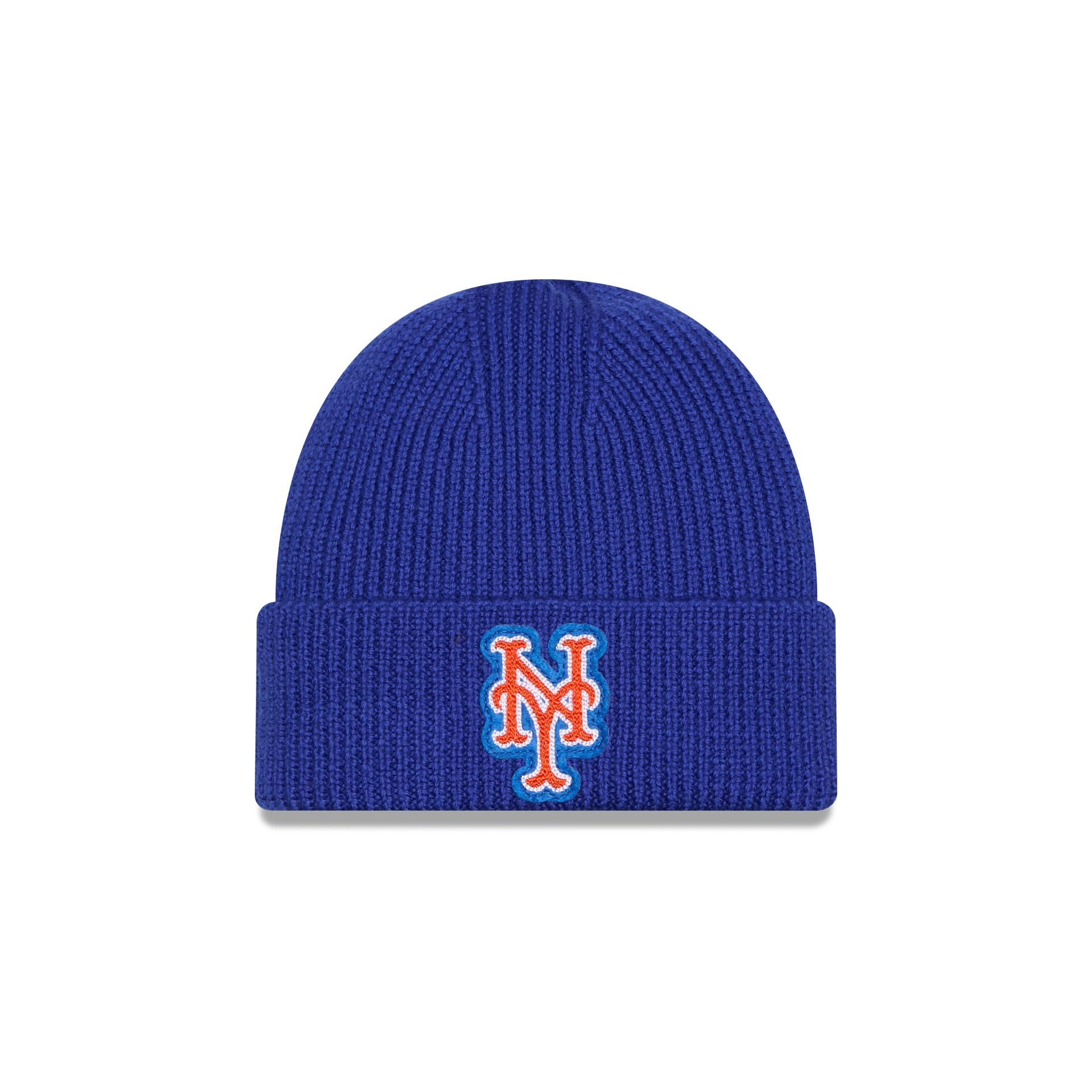 New York Mets Short Skull Cuff Knit Beanie Hat – New Era Cap