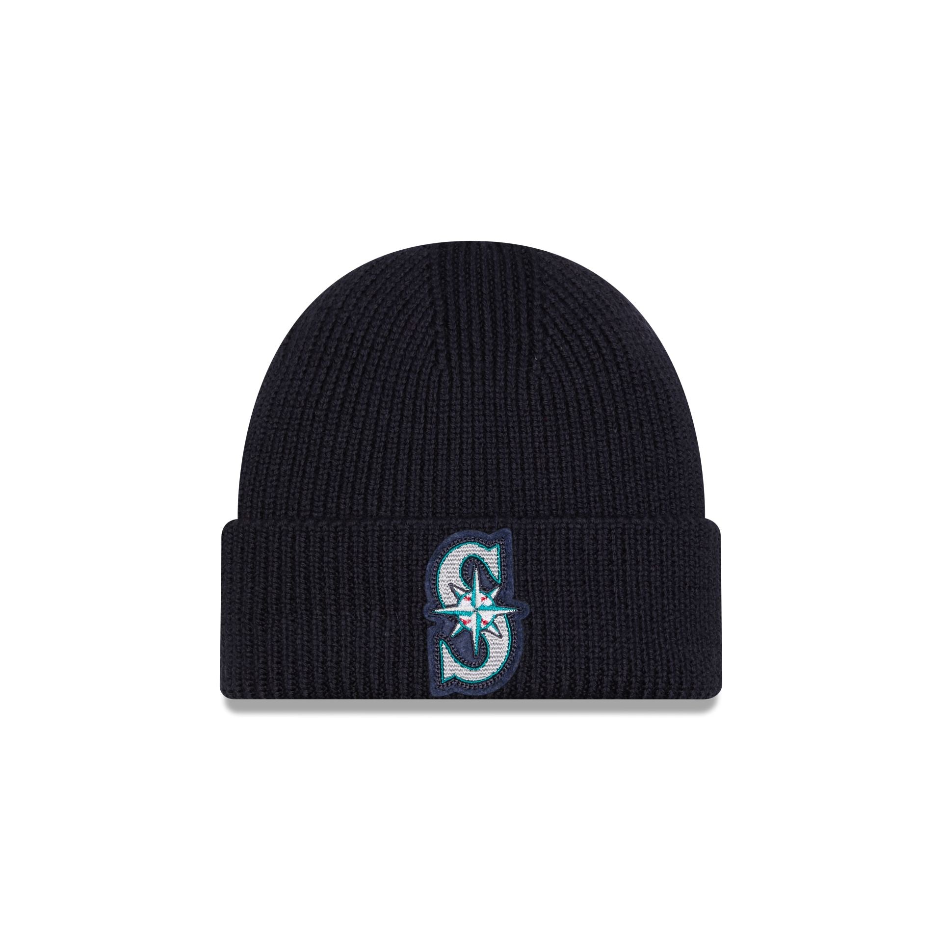 Seattle Mariners Short Skull Cuff Knit Beanie Hat – New Era Cap