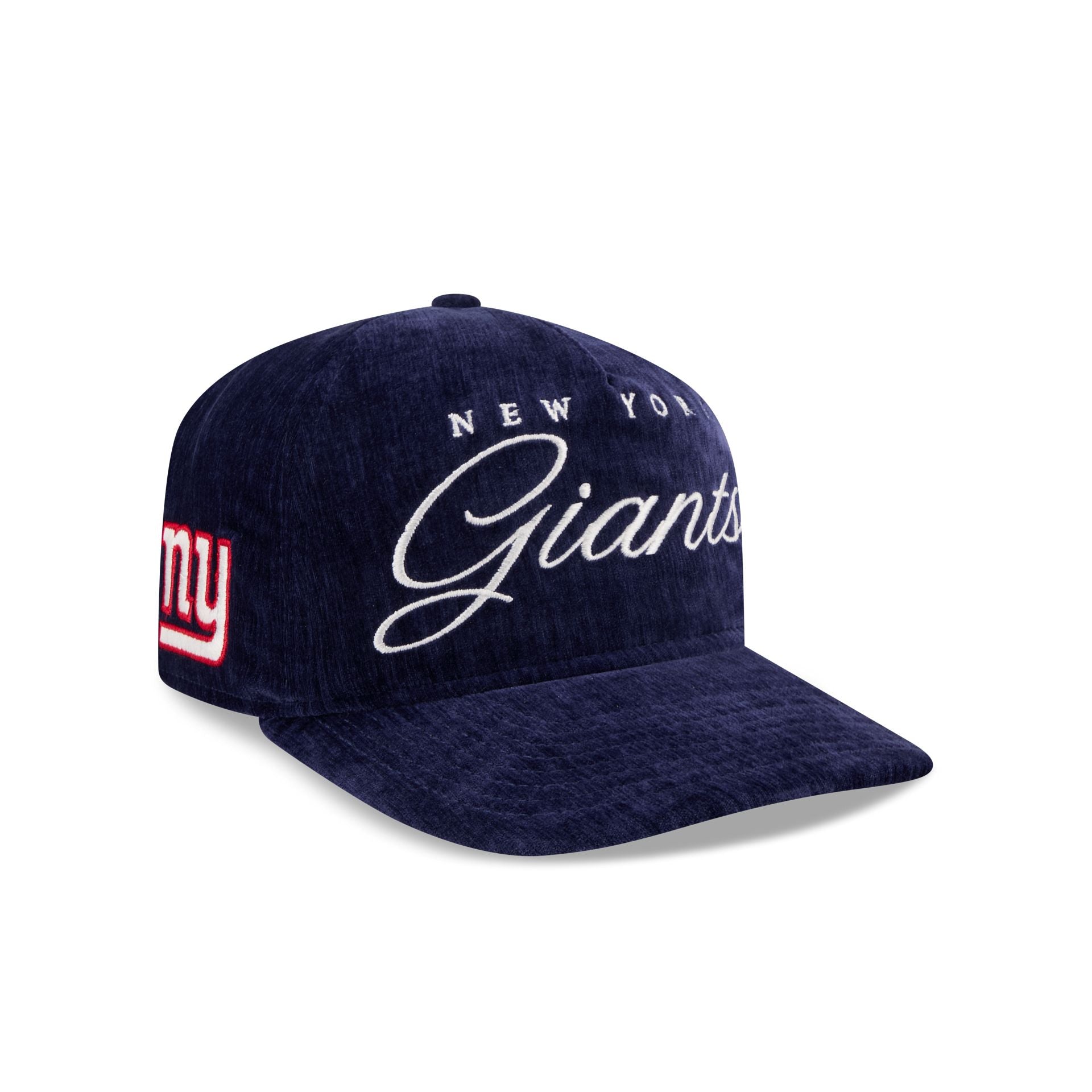 New York Giants Velvet Team Script 19TWENTY Adjustable Hat – New