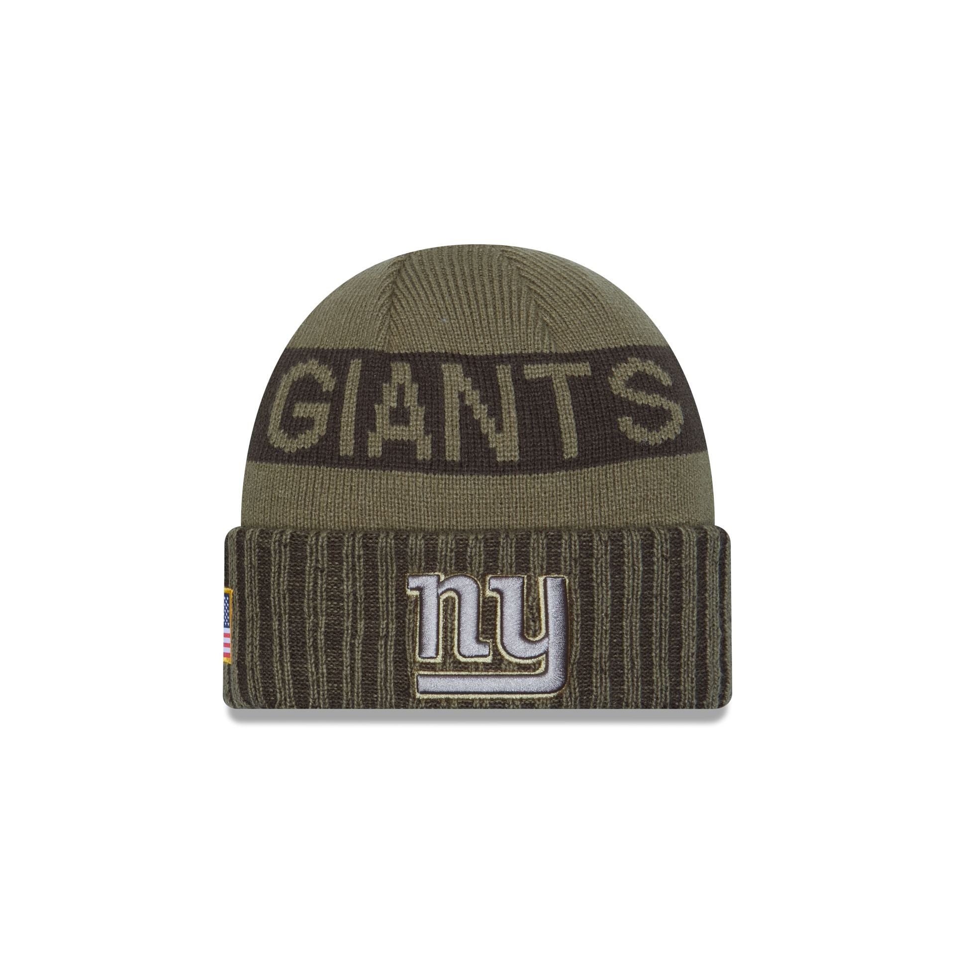 New York Giants 2025 Salute to Service Cuff Knit Hat – New Era Cap