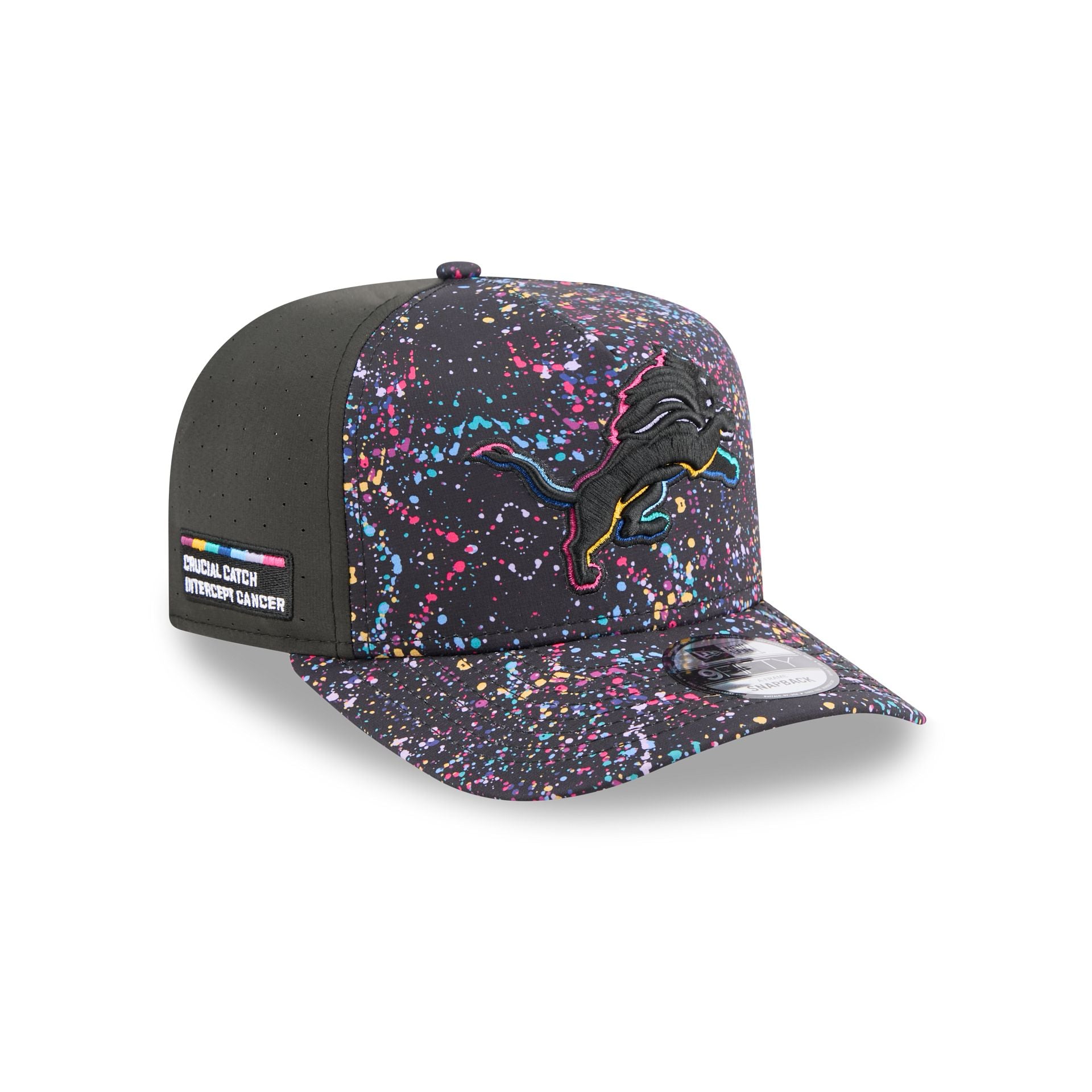 Detroit Lions 2025 Crucial Catch 9FIFTY A-Frame Snapback Hat – New