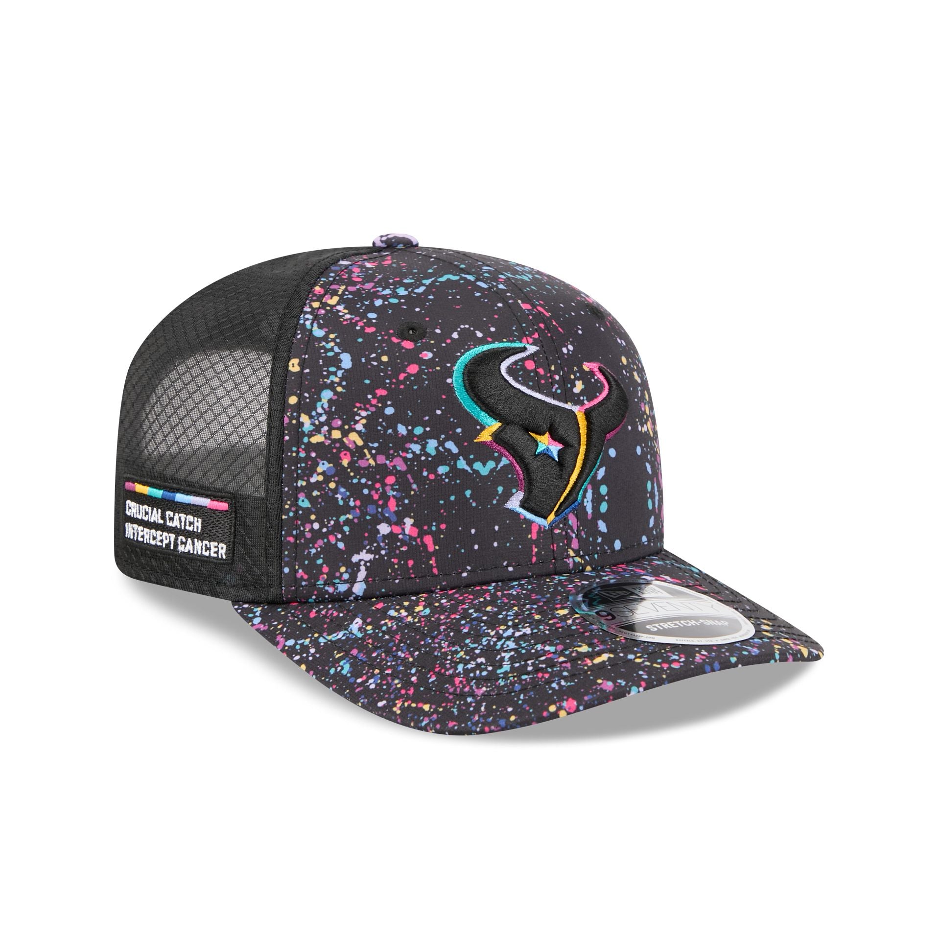 Houston Texans 2025 Crucial Catch 9SEVENTY Trucker Hat – New Era Cap