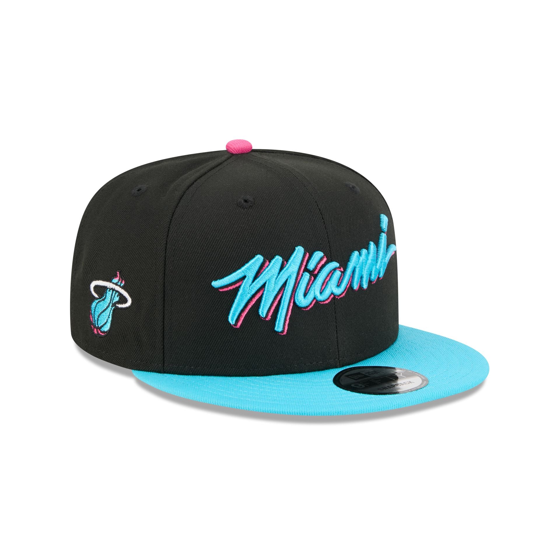 Miami Heat 2025 City Edition 9FIFTY Snapback Hat – New Era Cap